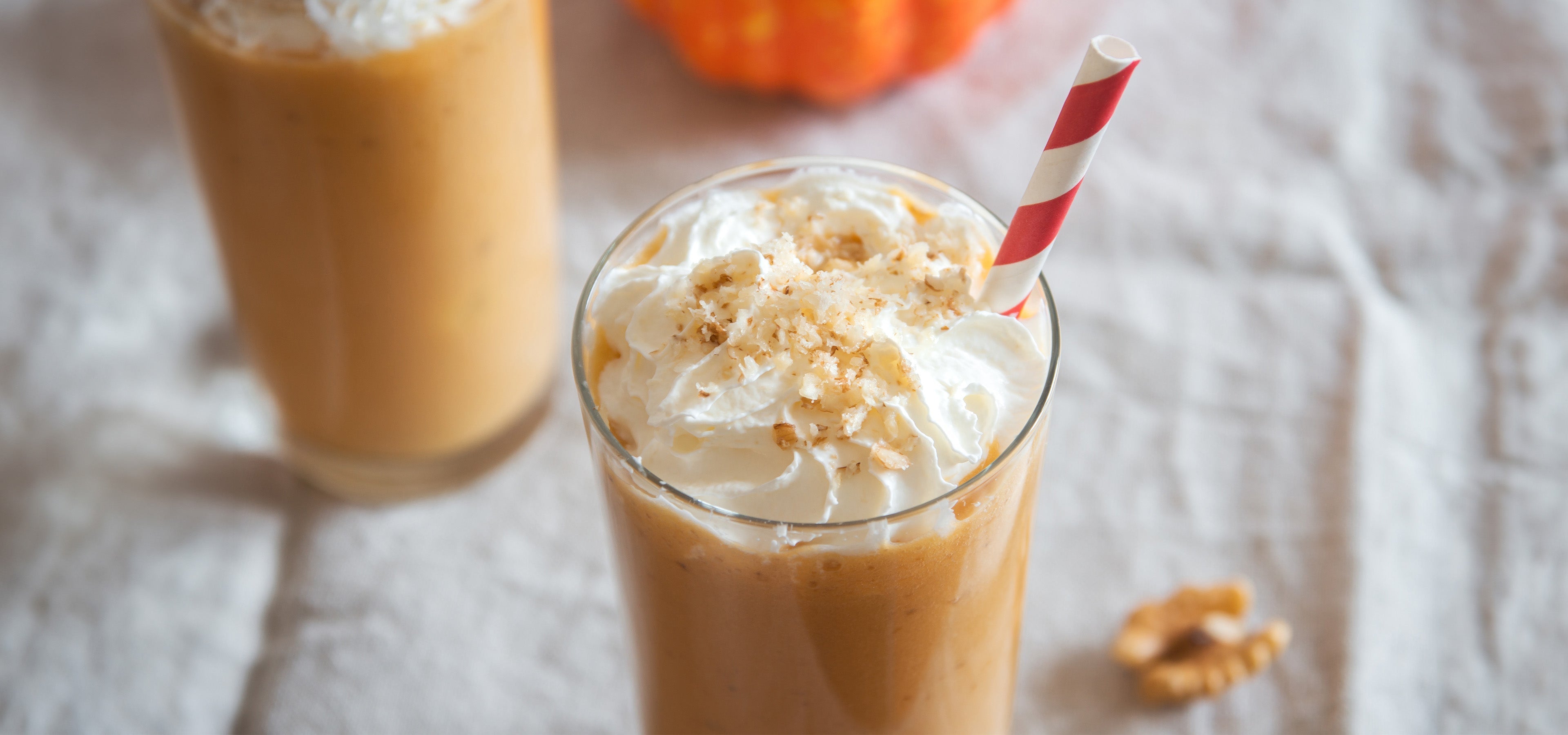 Pompoensmaakmilkshake