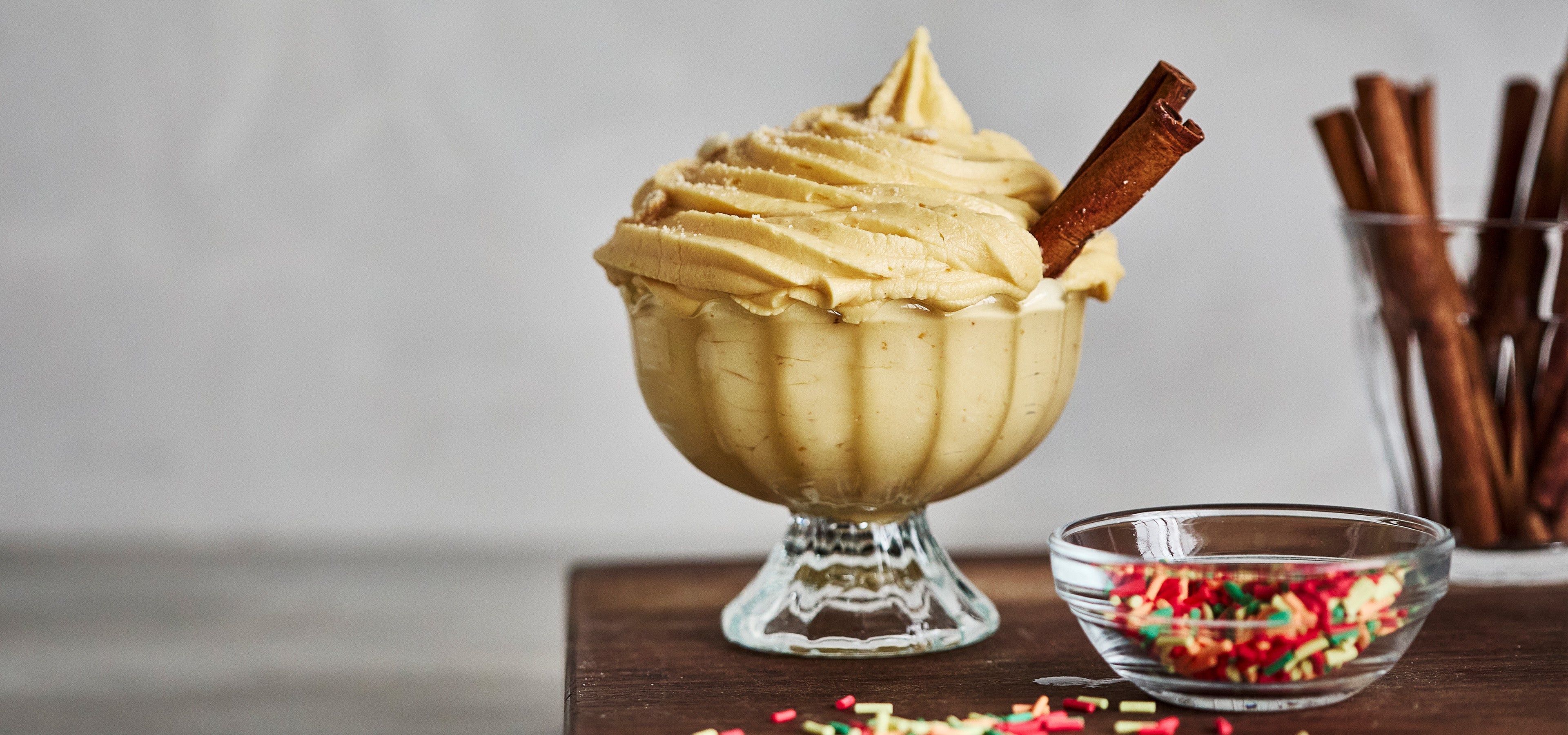 Pumpkin spice-ijs