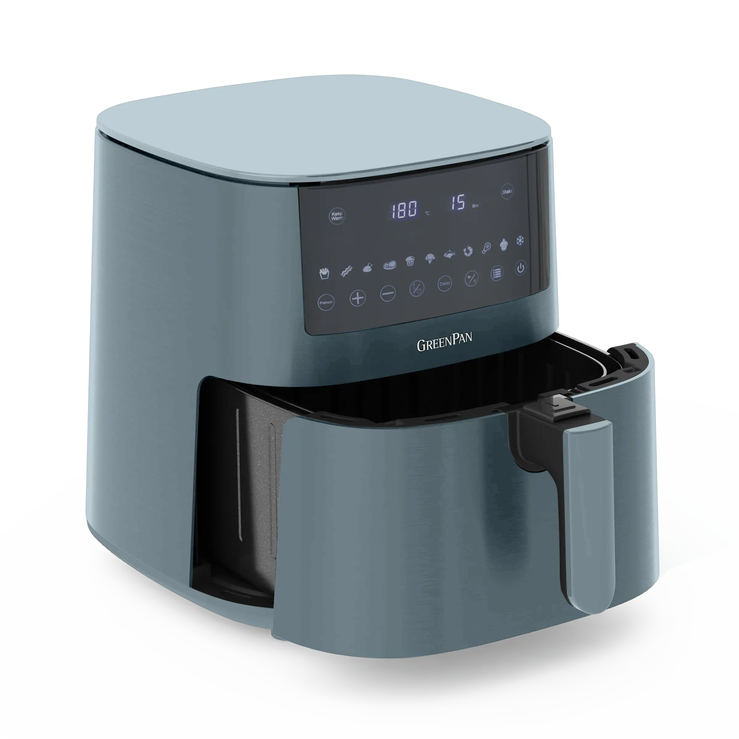 Lentedeal: XXL Air Fryer Smokey Blue + Sandra’s snelle en gezonde Air Fryer-recepten