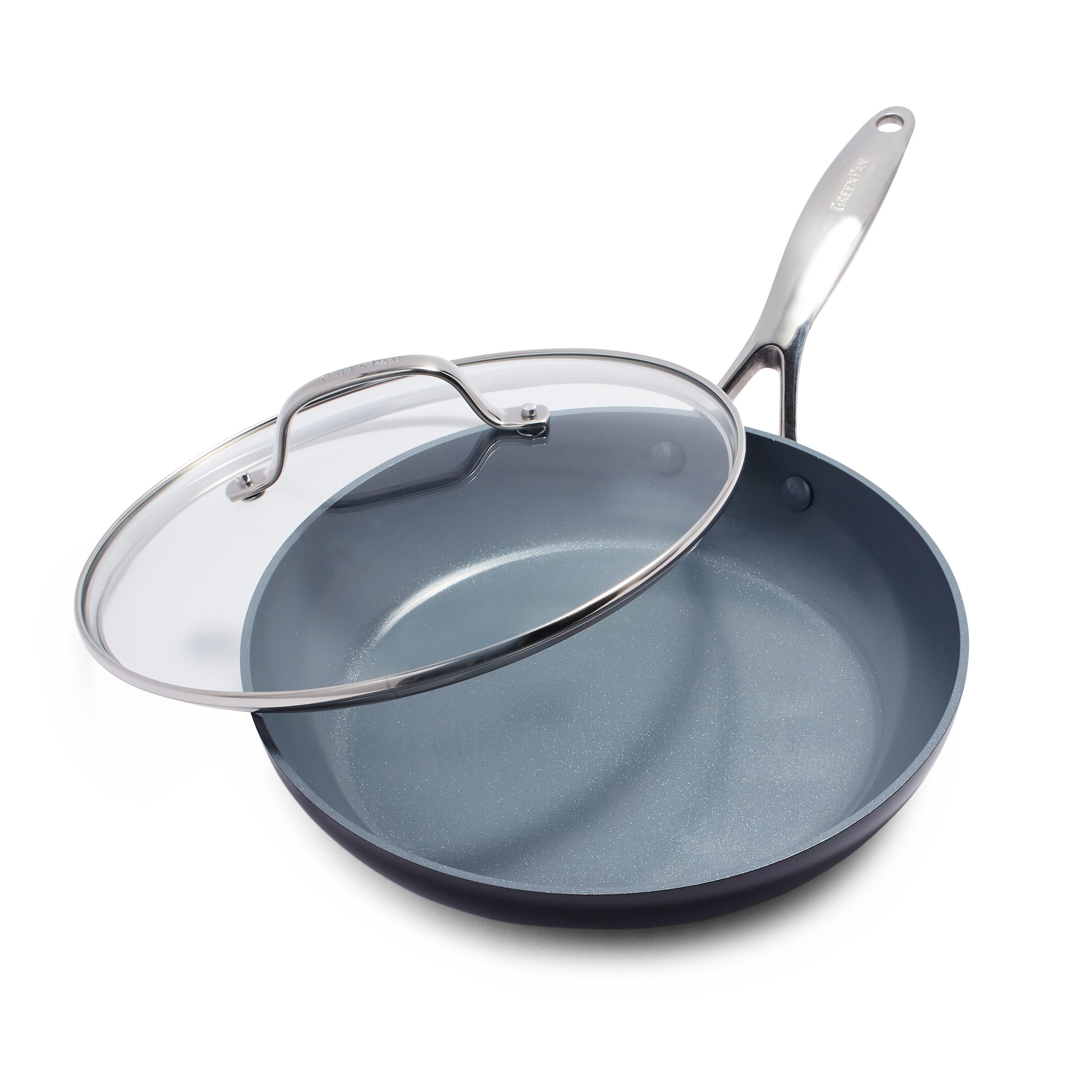 Greenpan Koekenpannen  Valencia Pro 13-delige Keramisch inductie pfas-vri vooraanzicht