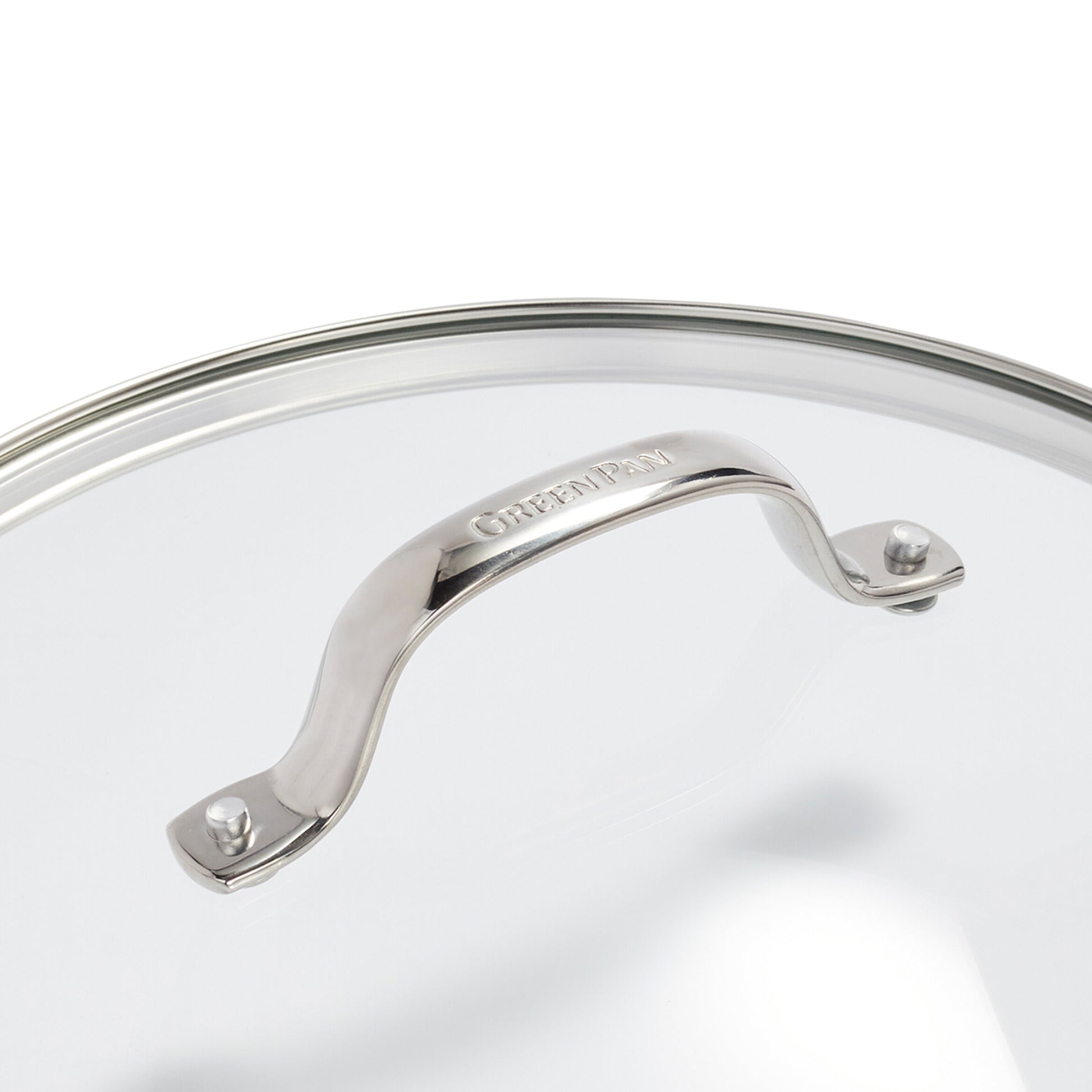 Greenpan Valencia Pro Stoofpan 28cm met deksel  Keramisch inductie pfas-vri zijaanzicht