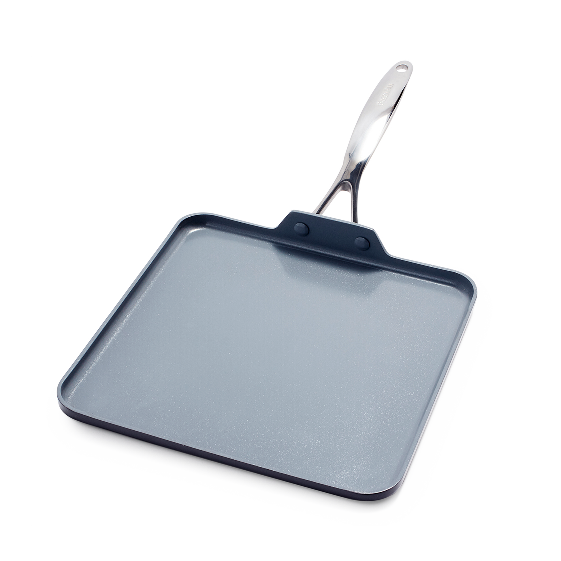 Greenpan Koekenpannenalencia Pro Teppanyaki pan 28cm  Keramisch inductie pfas-vri voorranzicht