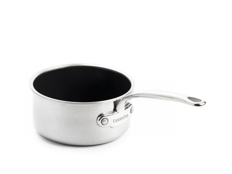 Greenpan Premiere Steelpan  Keramisch inductie pfas-vri vooraanzicht
