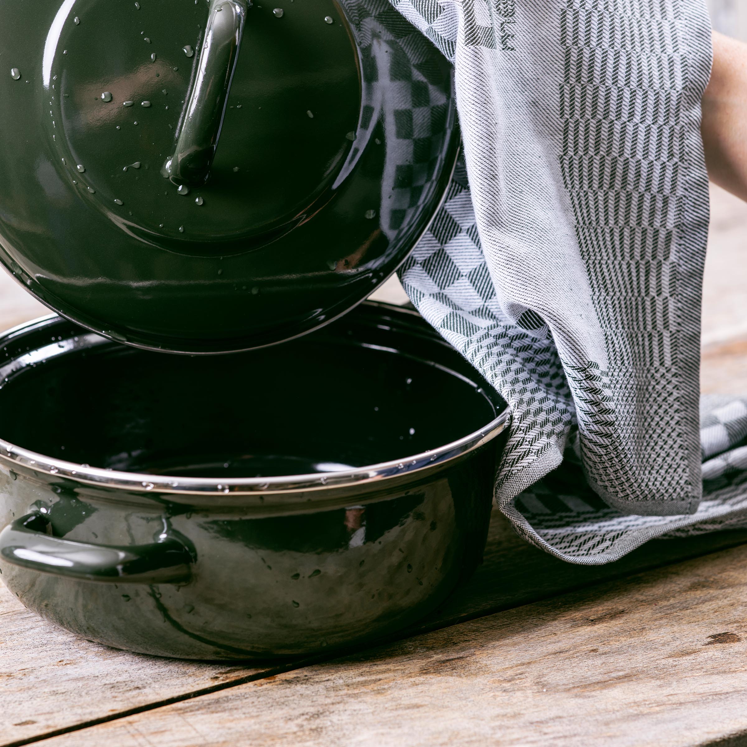 Dagelijkse kost stoofpot 22cm groen