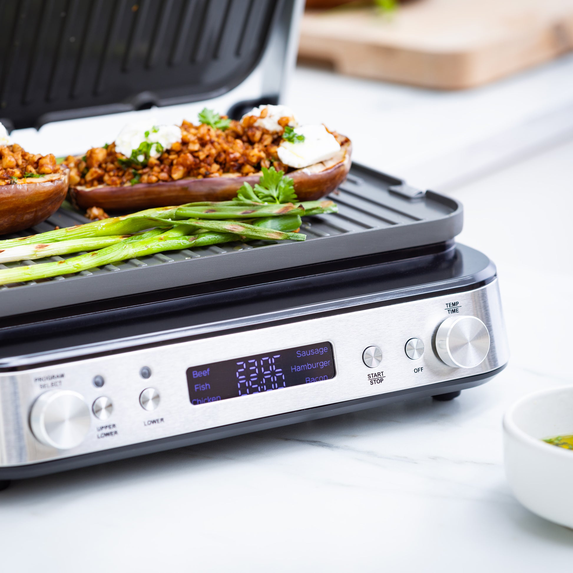 Greenpan Bistro Contactgrill zijaanzicht