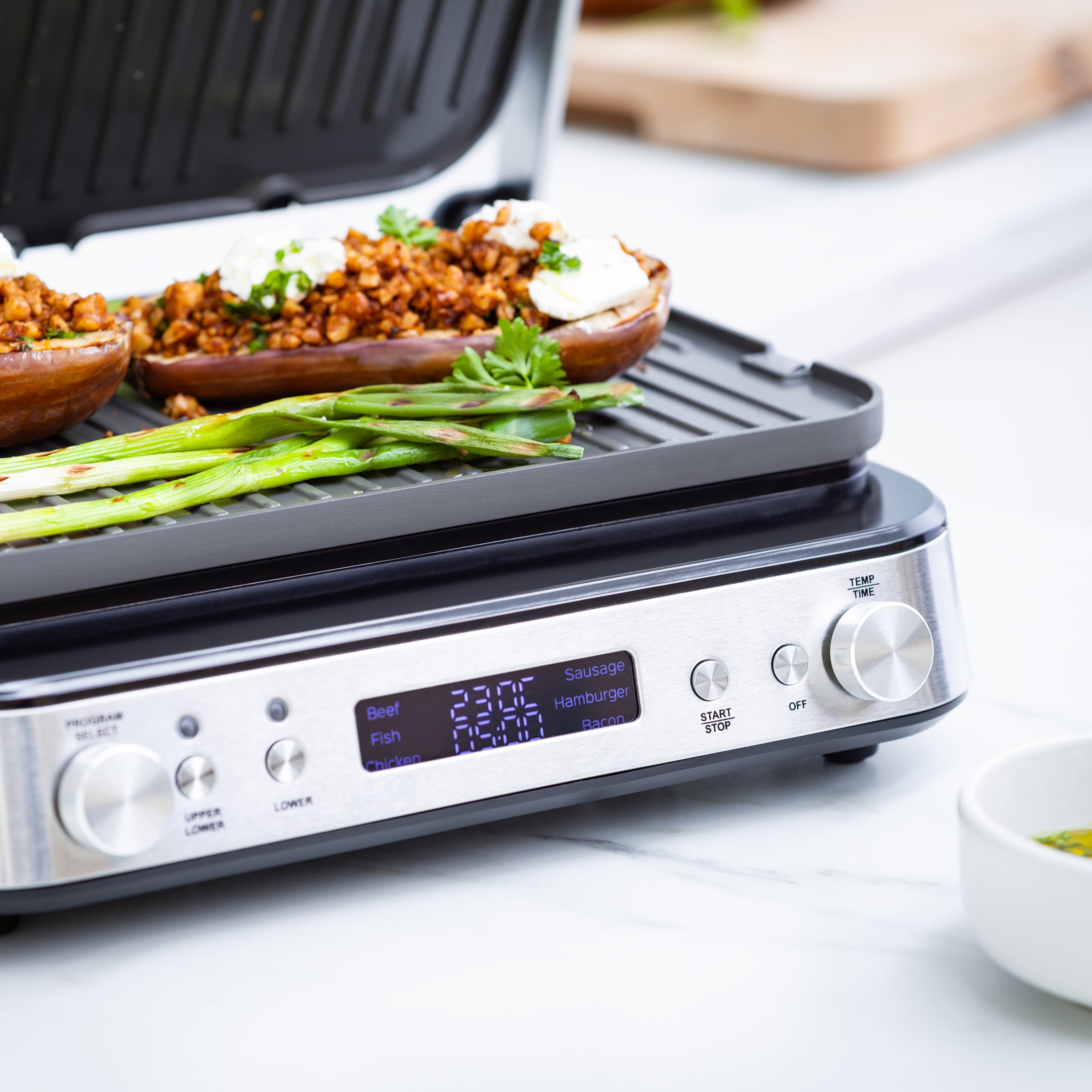 Greenpan Bistro Contactgrill zijaanzicht