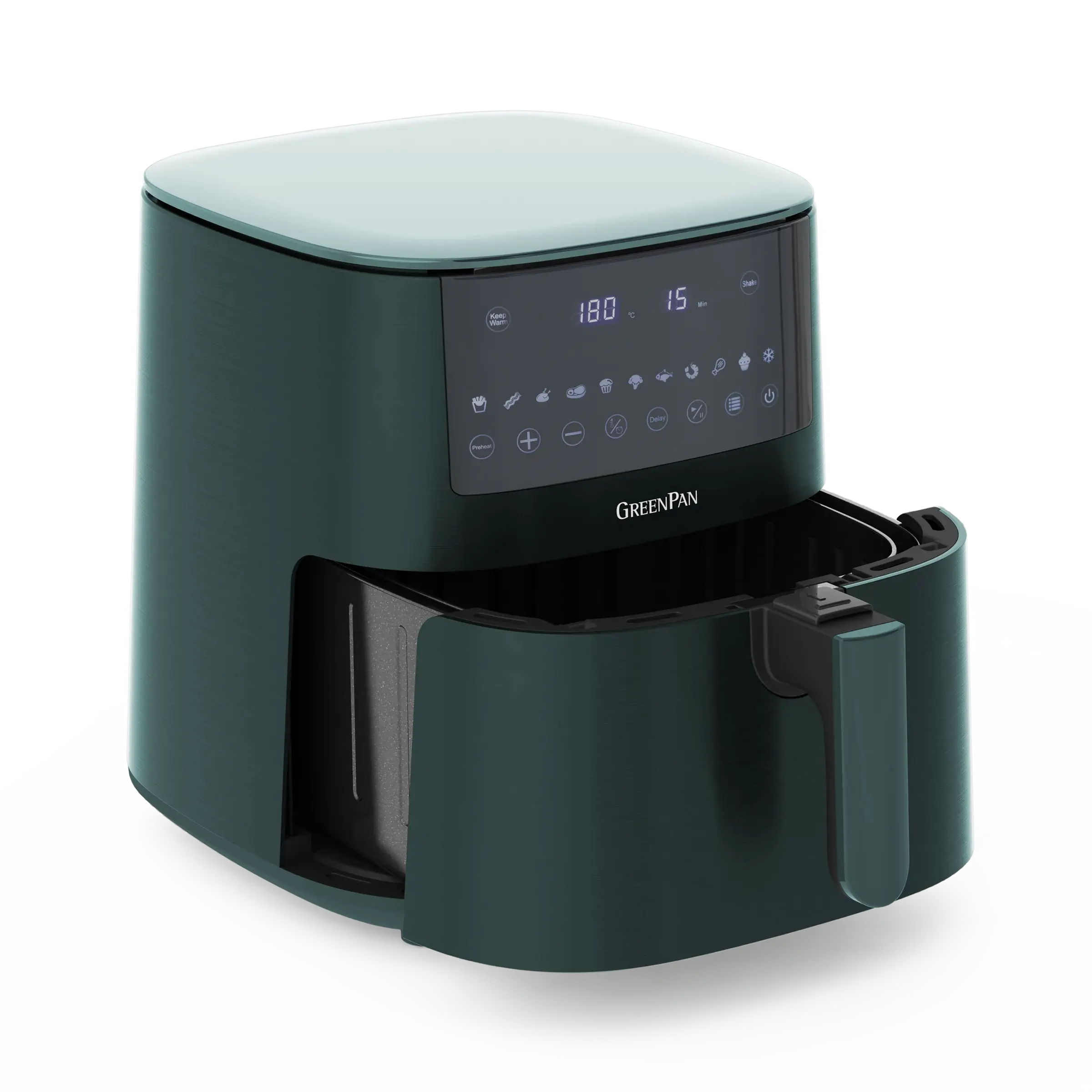 Lentedeal: XXL Air Fryer Pine Green + Sandra’s snelle en gezonde Air Fryer-recepten