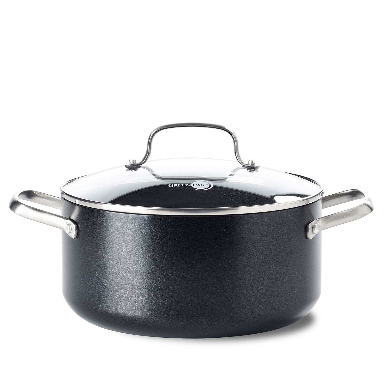 Copenhagen Kookpan met deksel 20cm zwart