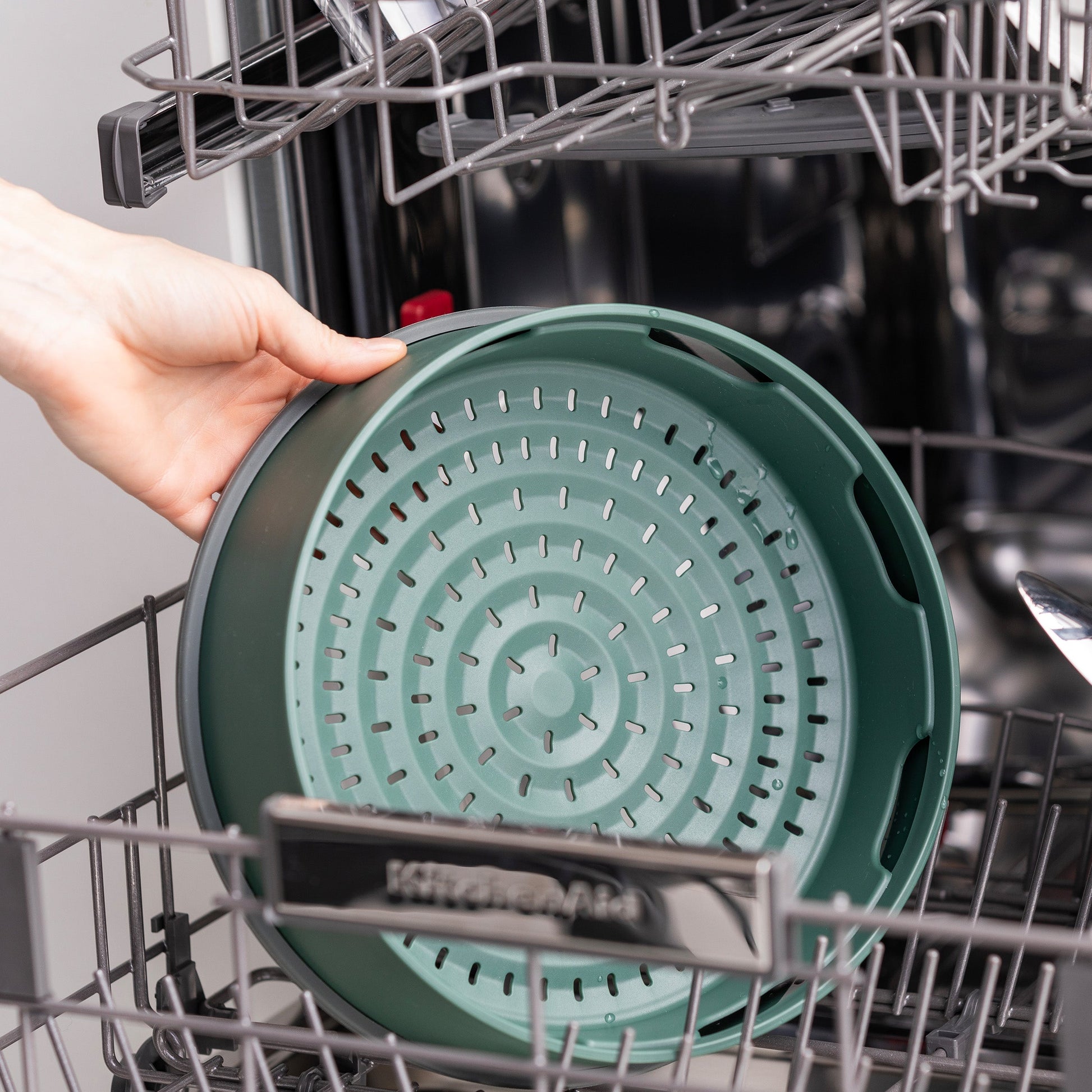 Steamy Groen 24cm in vaatwasser