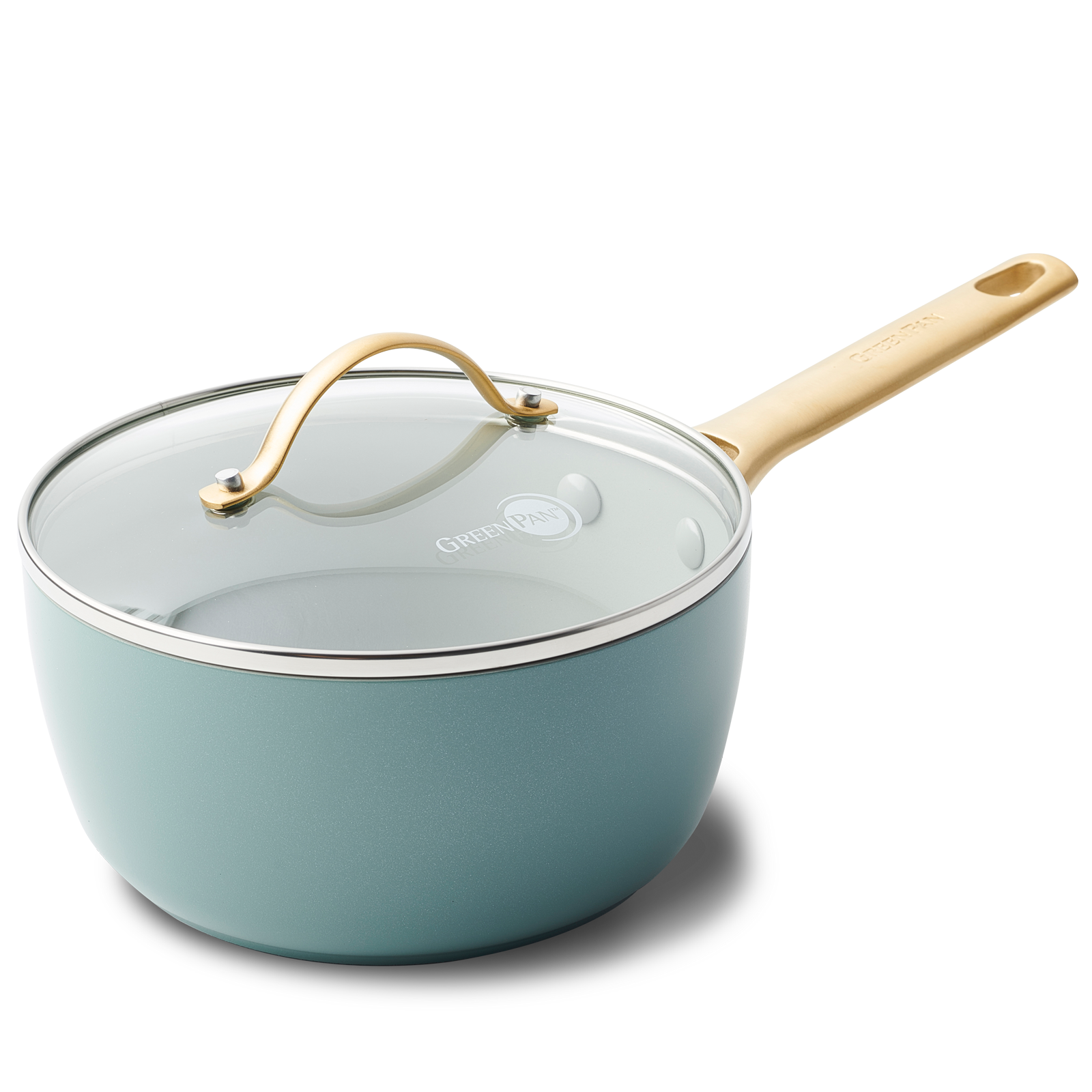 Padova Steelpan met Deksel 18cm blauw