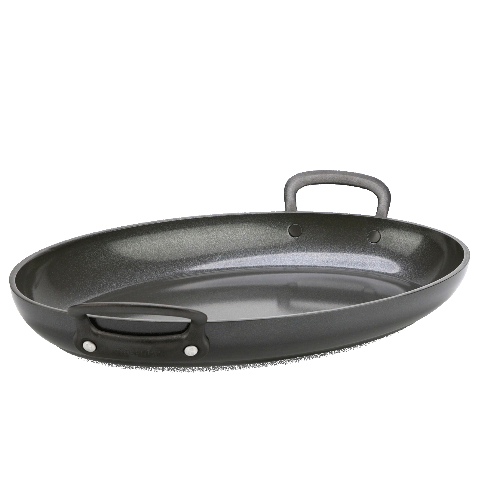 Craft ovalen Vispan 40x25cm zwart