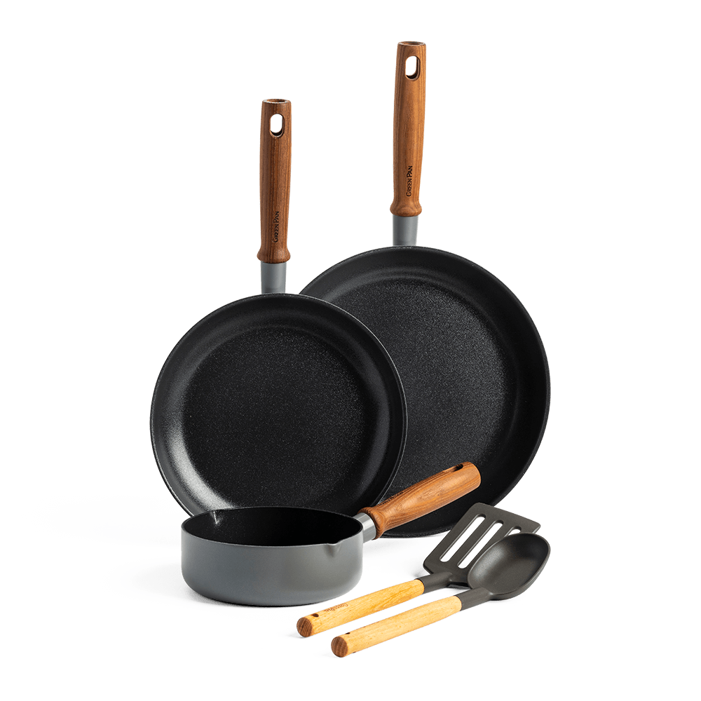 Mayflower Pro 5-delige set 16+24+28cm grijs