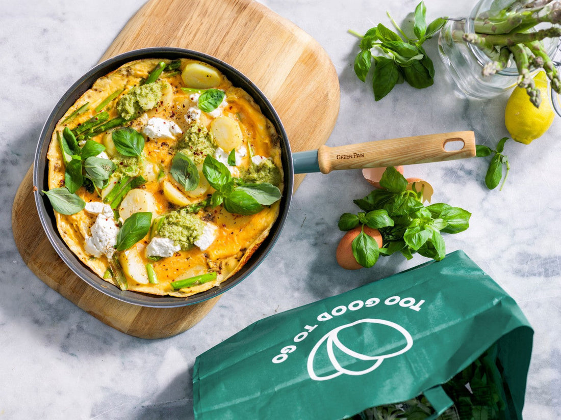 Frittata met Asperges