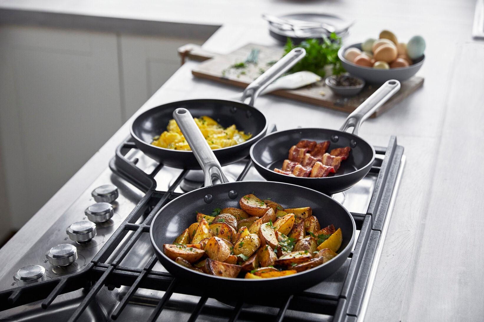Omega 3-delig set zwart