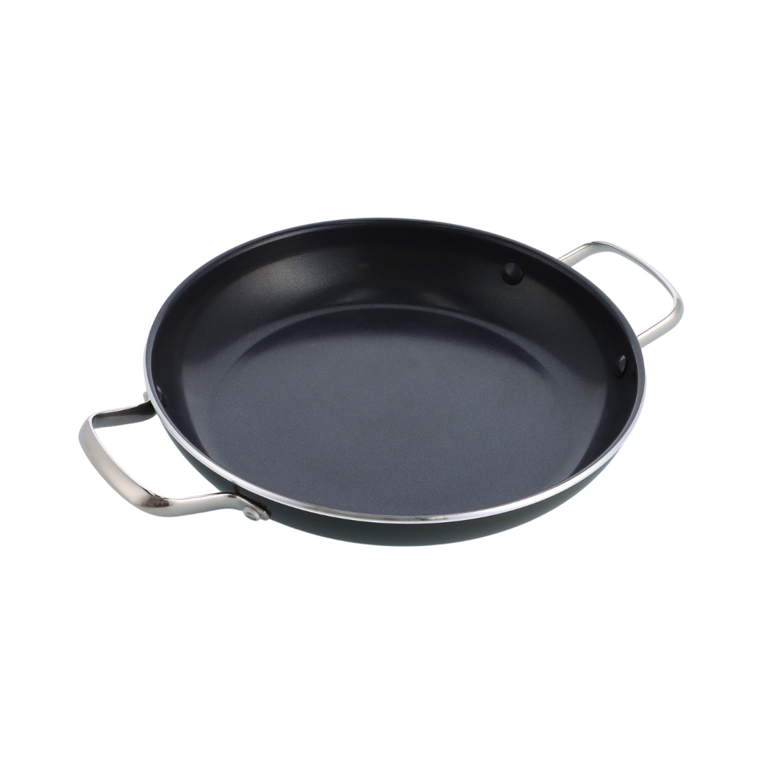 Dagelijkse kost braadpan met 2 zijgrepen 24cm groen