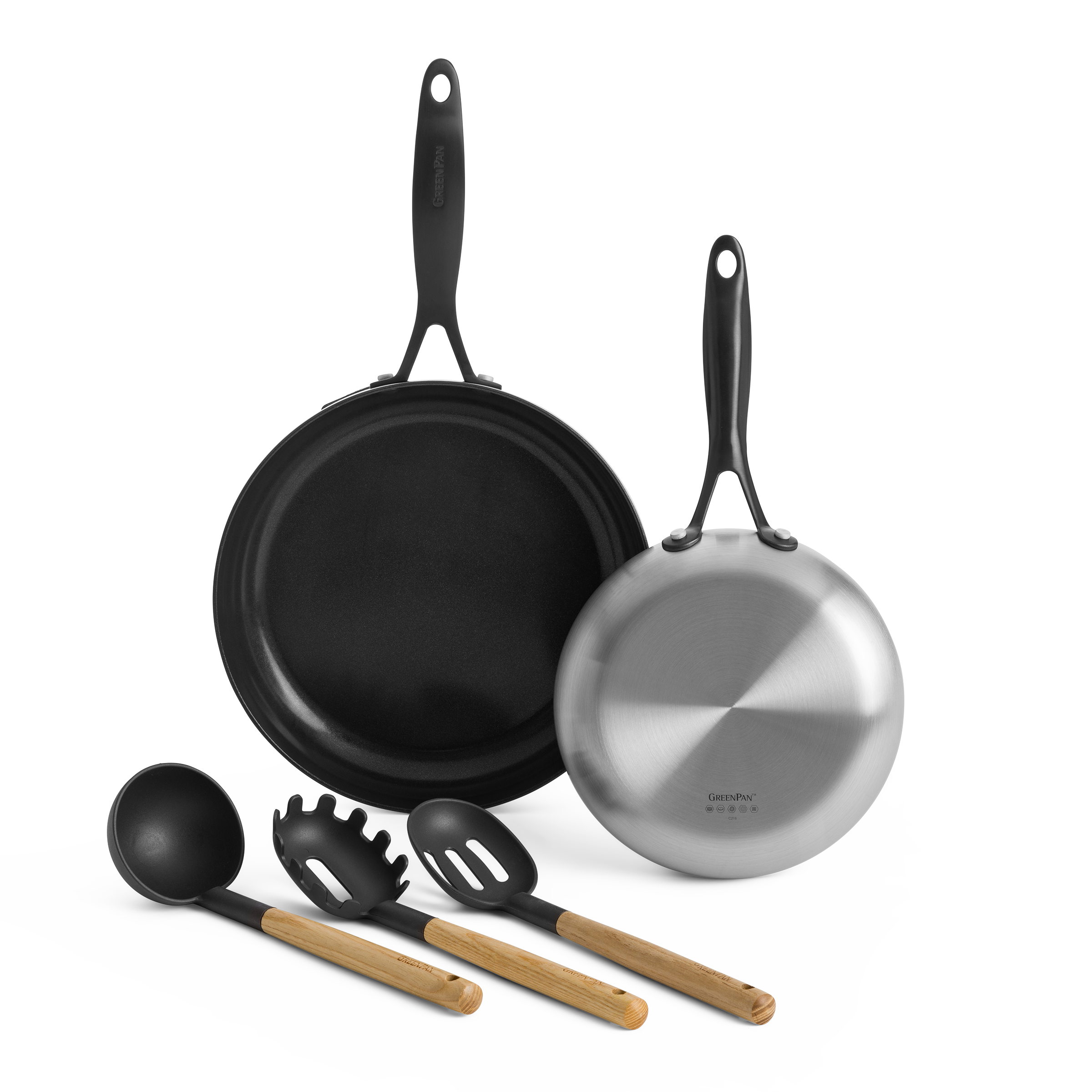 Venice Pro Noir 2-delige set + utensils