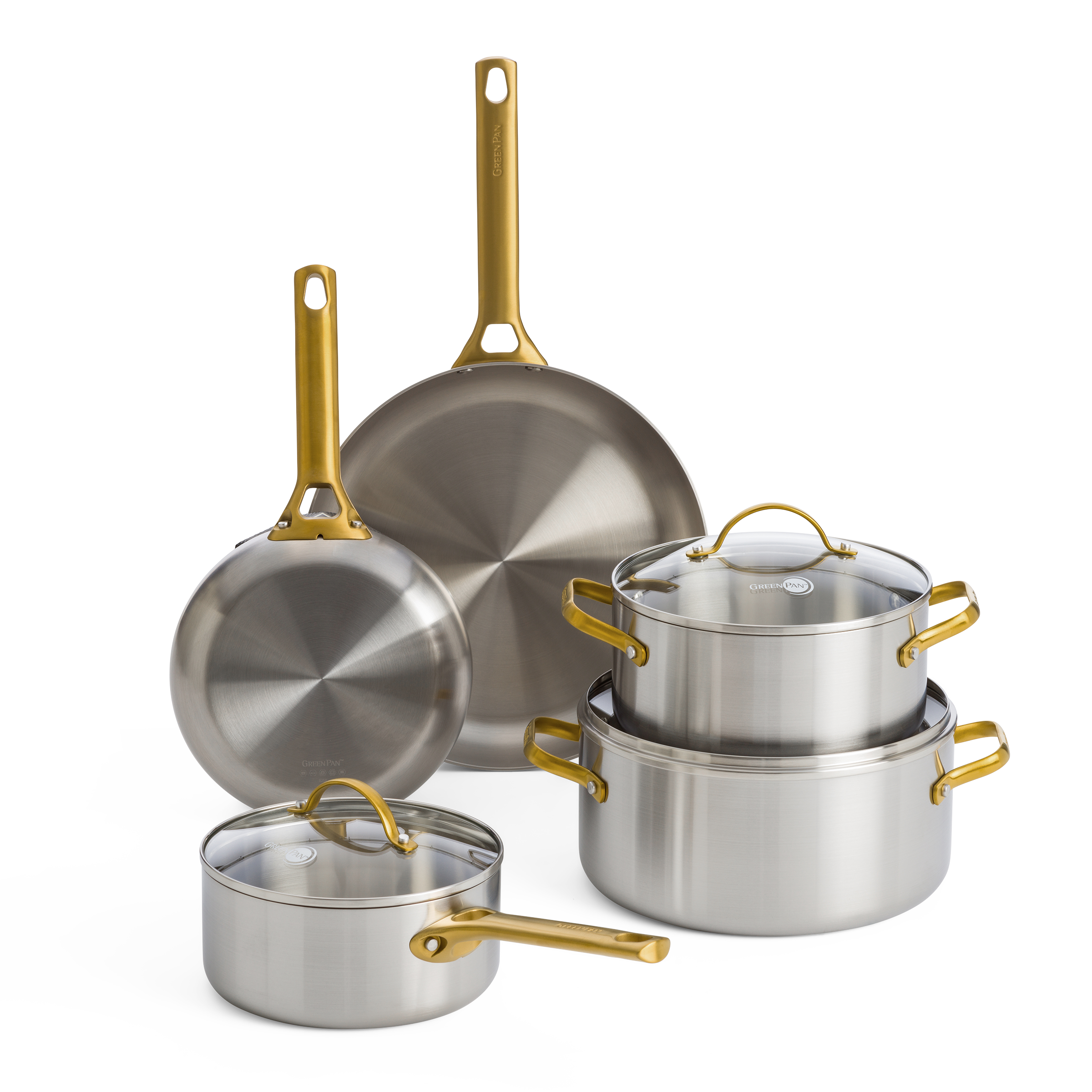 Padova stainless steel 8-delige set