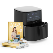 XXL Air Fryer Black + Sandra’s snelle en gezonde Air Fryer-recepten