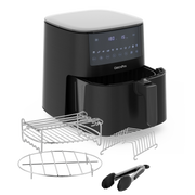 Black XXL Air Fryer & grilling set