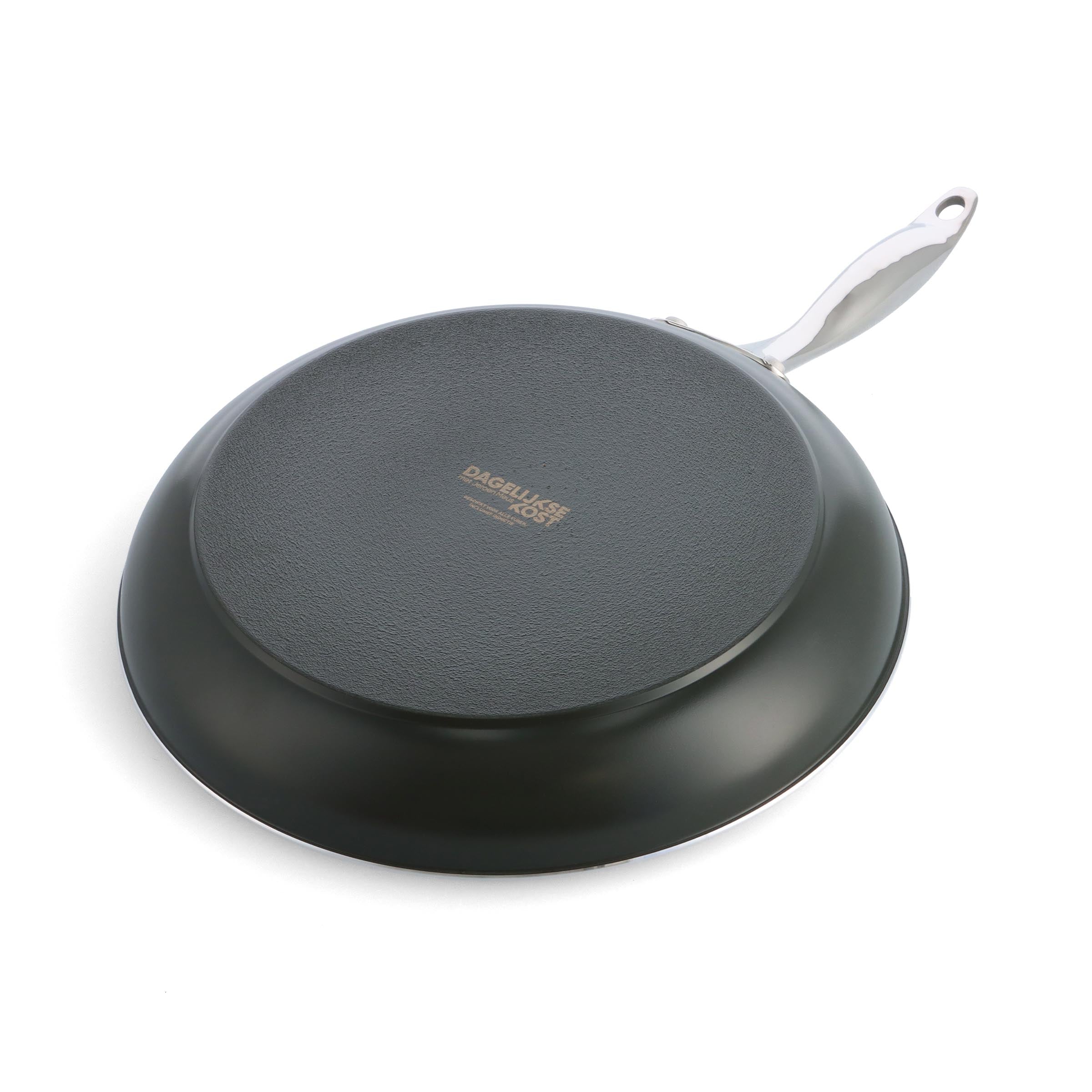 Dagelijkse kost 2-delige pannenset 20+28cm groen onderaanzicht