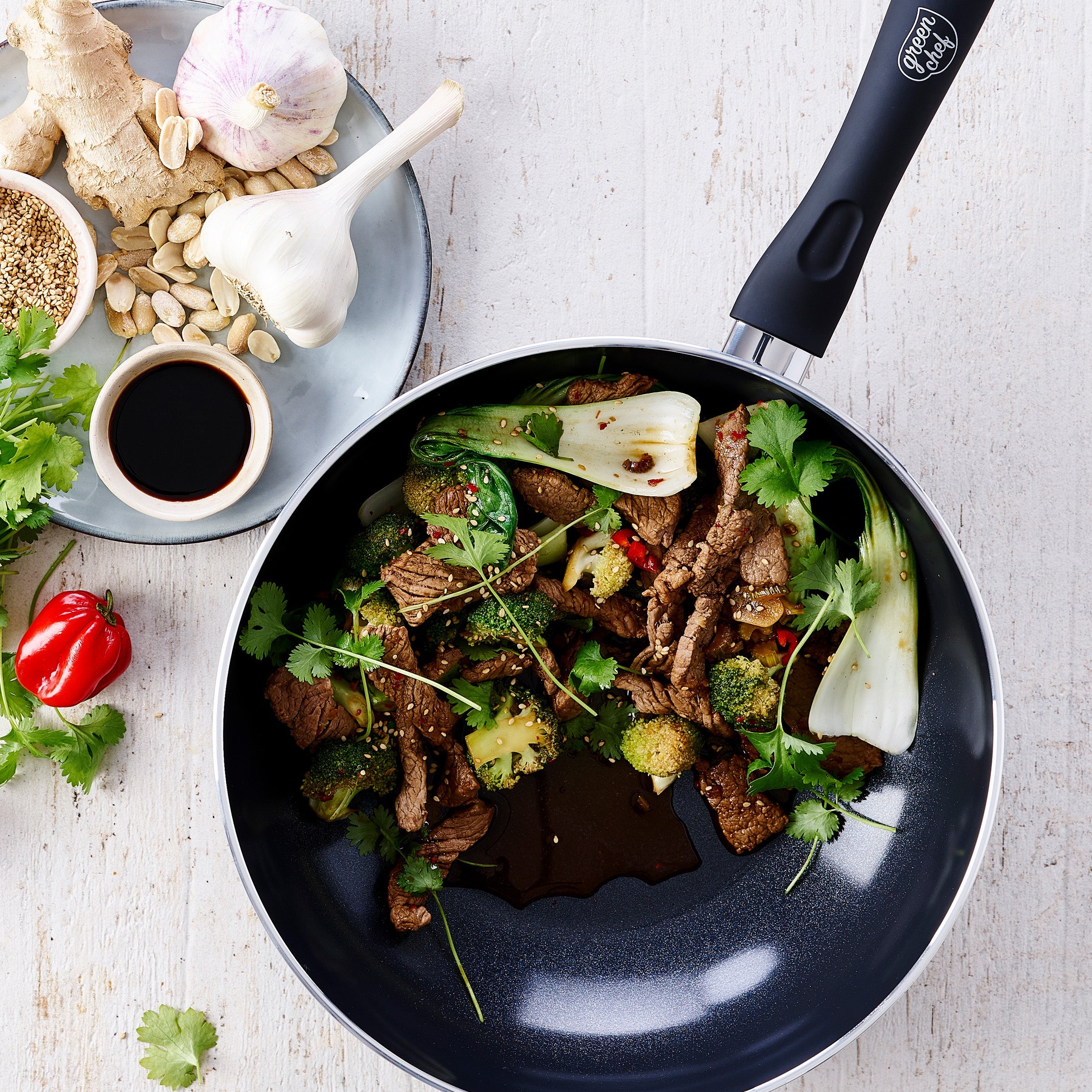 Savory Wok 28cm/3.7L – GreenPan NL