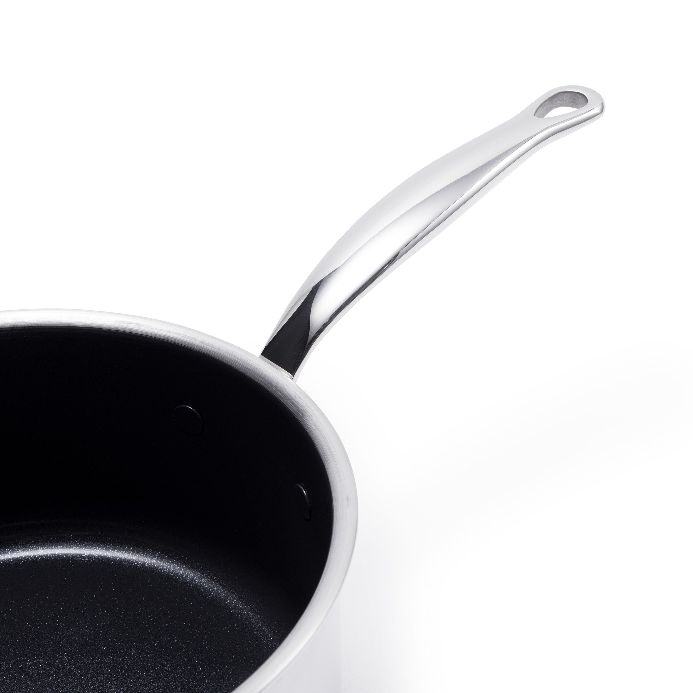 Greenpan Premiere Steelpan  Keramisch inductie pfas-vri zijaanzicht 