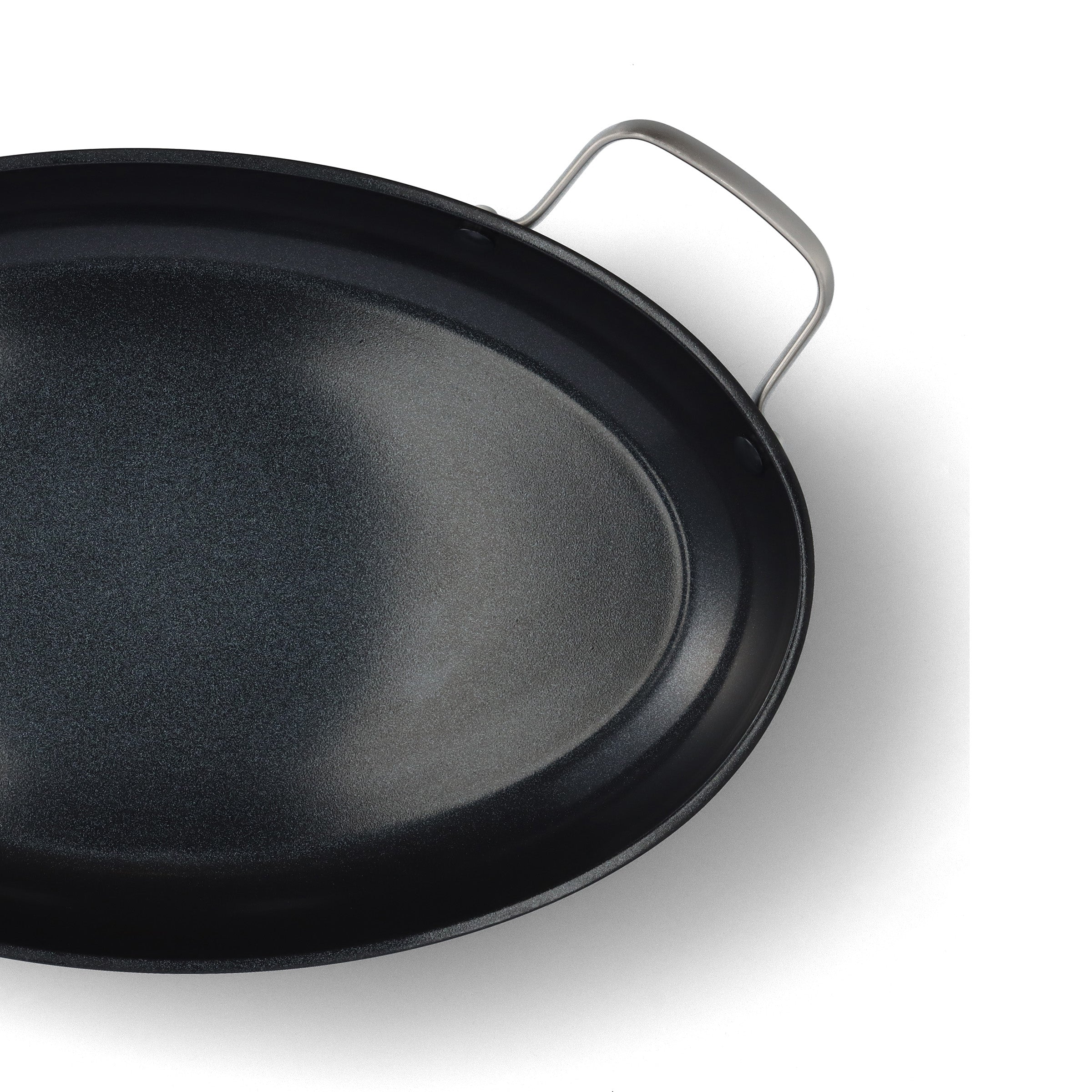 Greenpan Copenhagen Ovale Vispan  Keramisch inductie pfas-vri zijaanzicht 