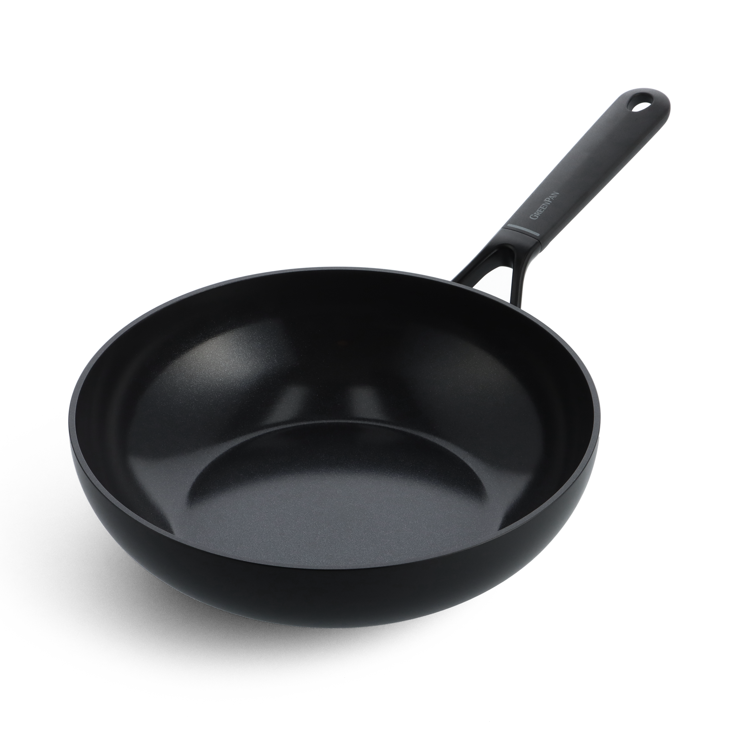 GreenPan Wokpannnen Smart Collection 24cm 28 cm 2-delige Keramisch inductie pfas-vrij vooraanzicht 