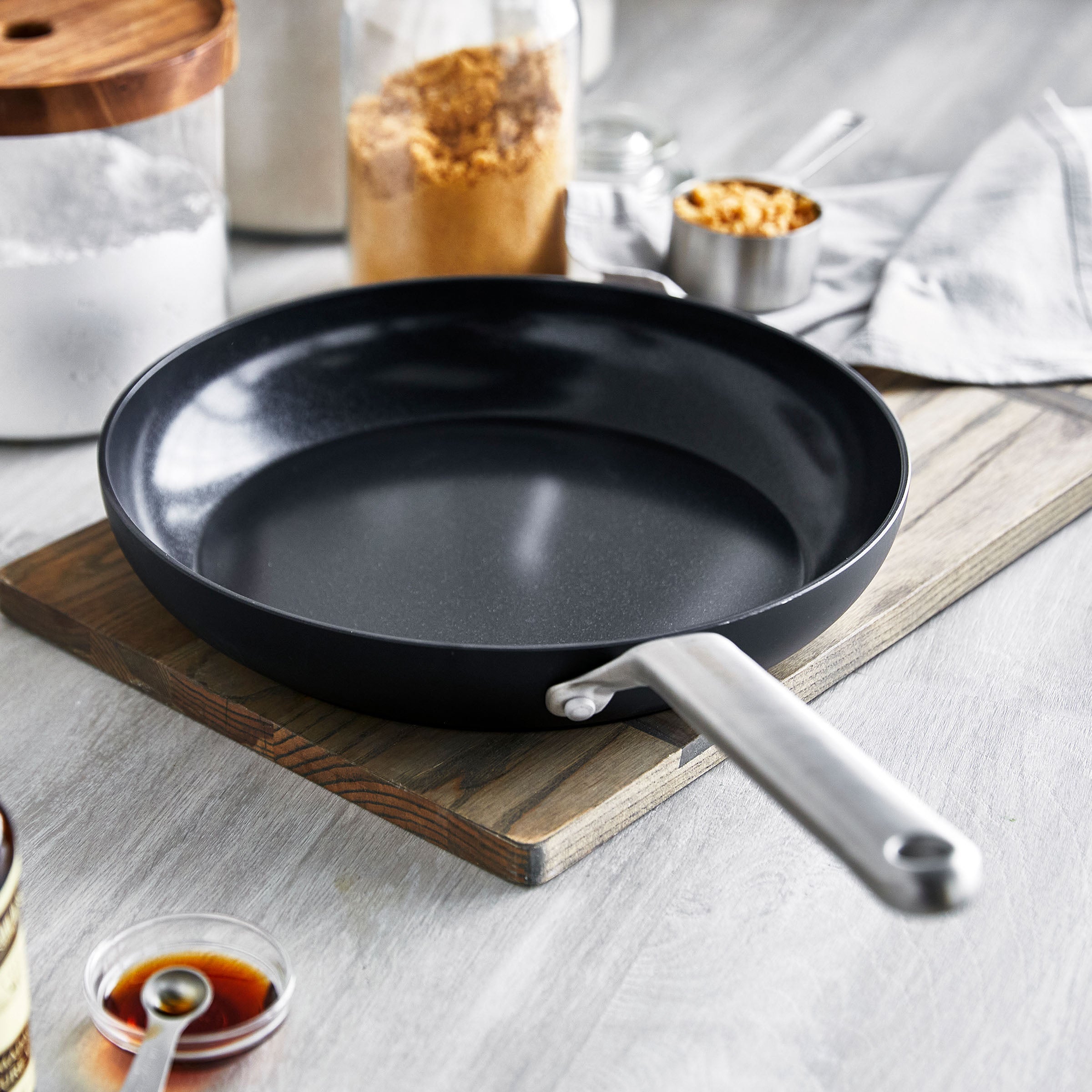 Greenpan Omega Koekenpannen 20cm Keramisch inductie pfas-vri vooraanzicht