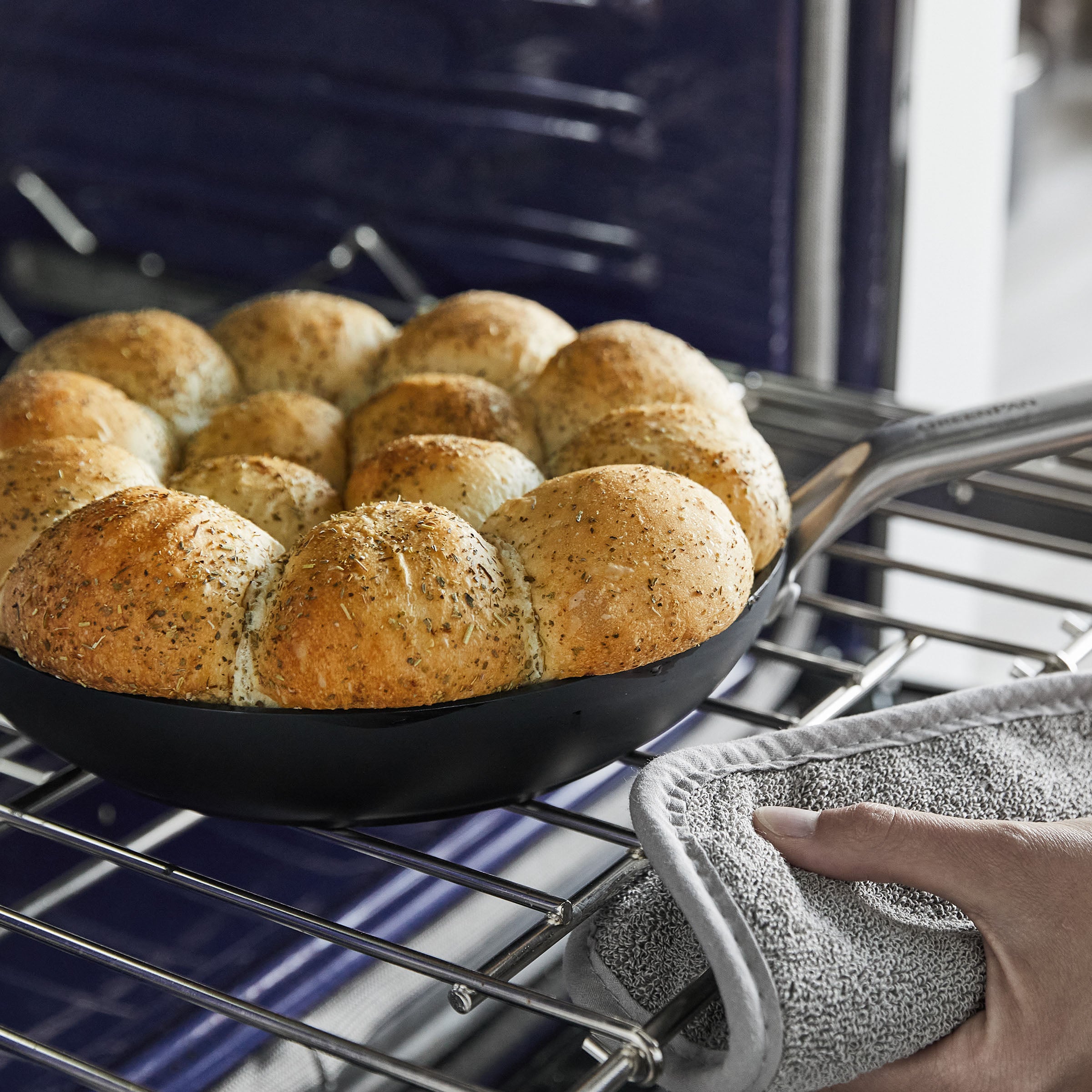 Greenpan Omega Koekenpannen Keramisch inductie pfas-vri zijaanzicht 