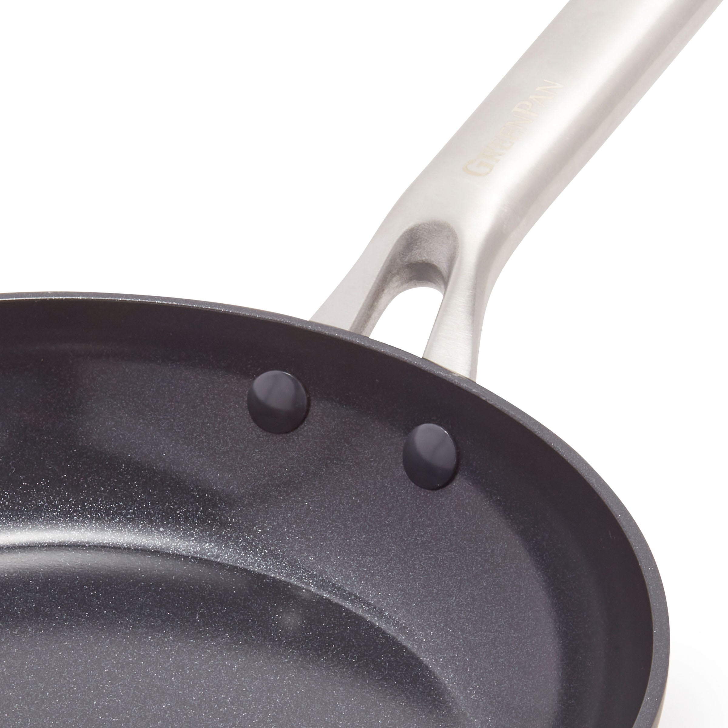 Greenpan Omega Koekenpannen 28cm Keramisch inductie pfas-vri zijaanzicht 