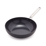 Greenpan Omega Koekenpannen Wokpannen 28cm Keramisch inductie pfas-vri vooraanzicht  
