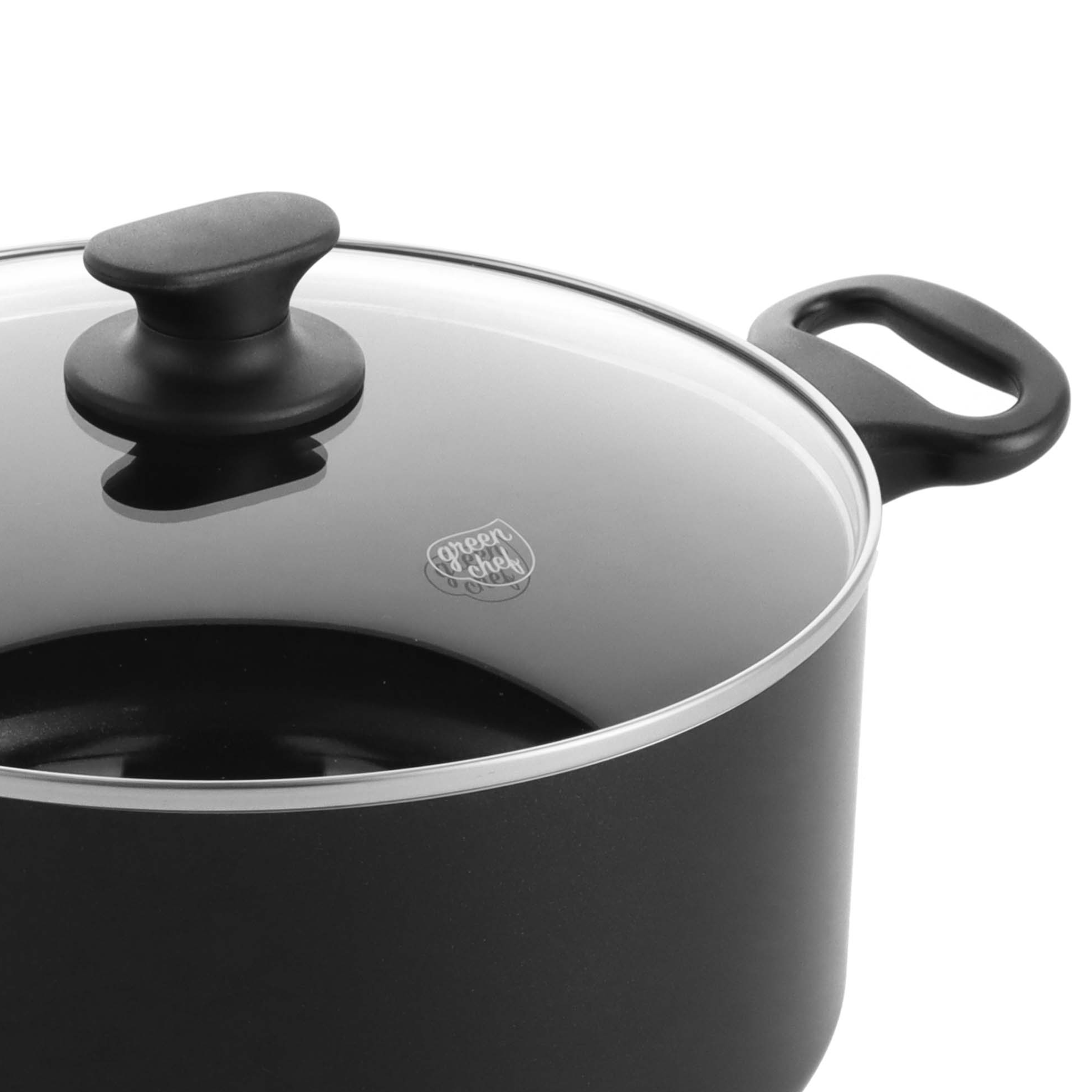 GreenChef Prime Kookpan met deksel 24cm/4.9L