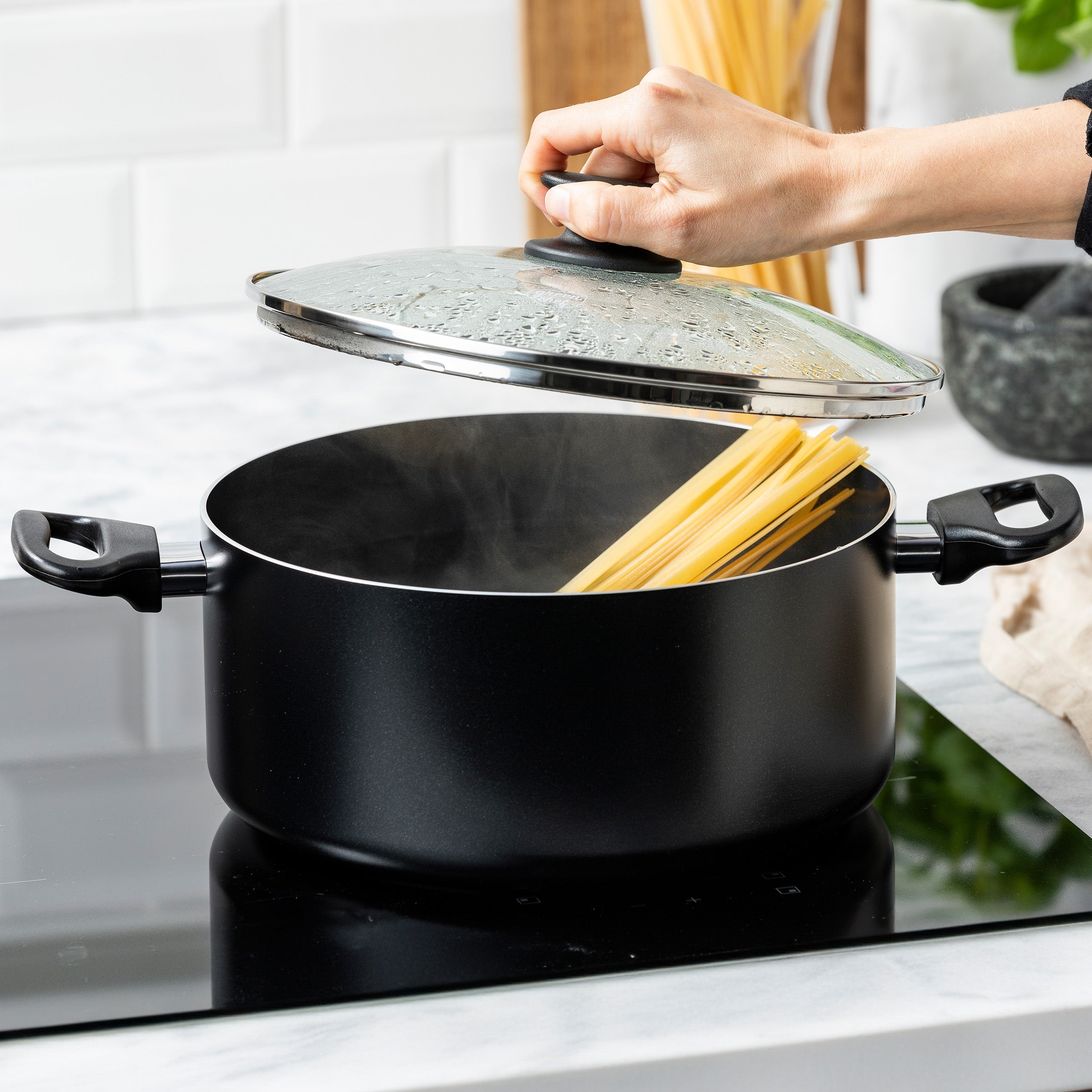 GreenChef Prime Kookpan met deksel 24cm/4.9L