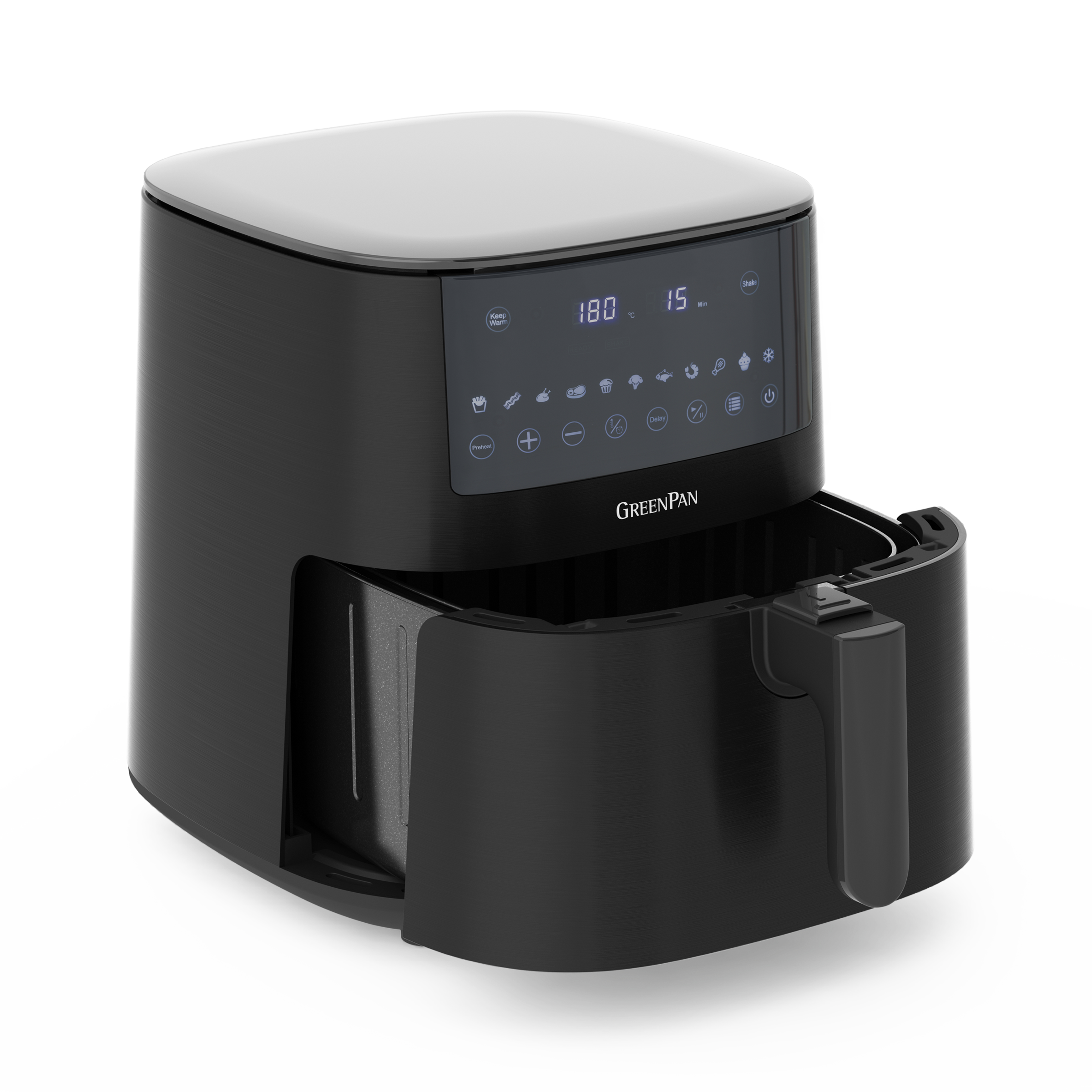 Greenpan Airfryer Elite XL Grill/Teppanyaki vooraanzicht 