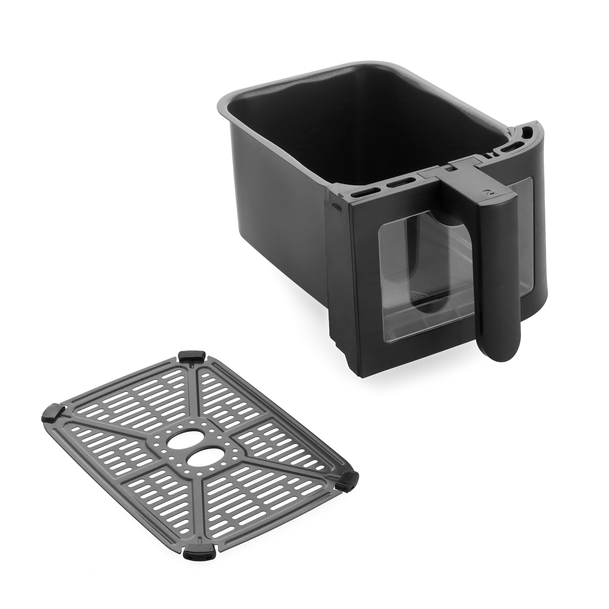 Greenpan Bistro Dual Zone Airfryer zijaanzicht 