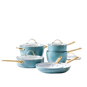 Padova Reserve Smokey Blue 10-delige pannenset