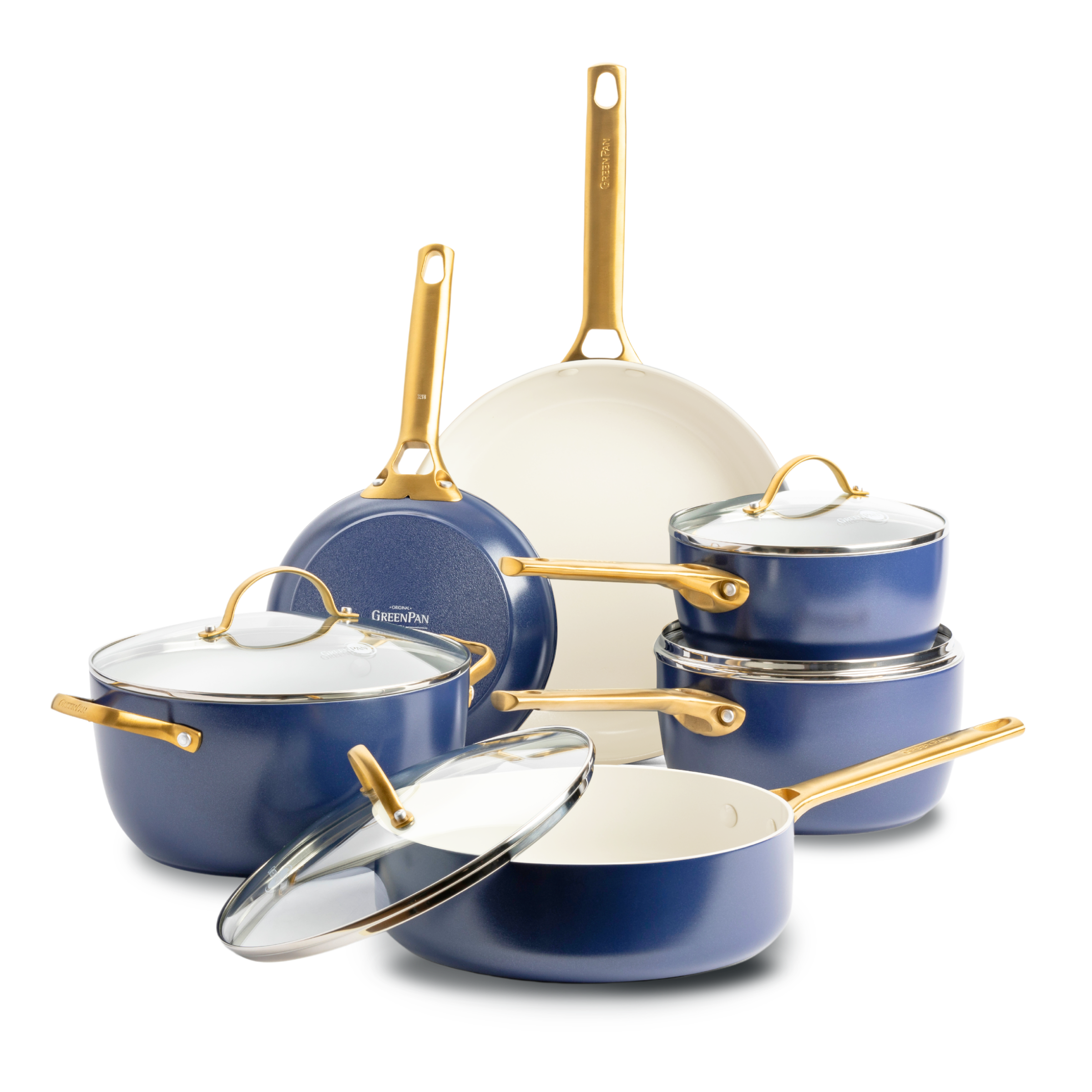 Padova Oxford Blue 10-delige pannenset