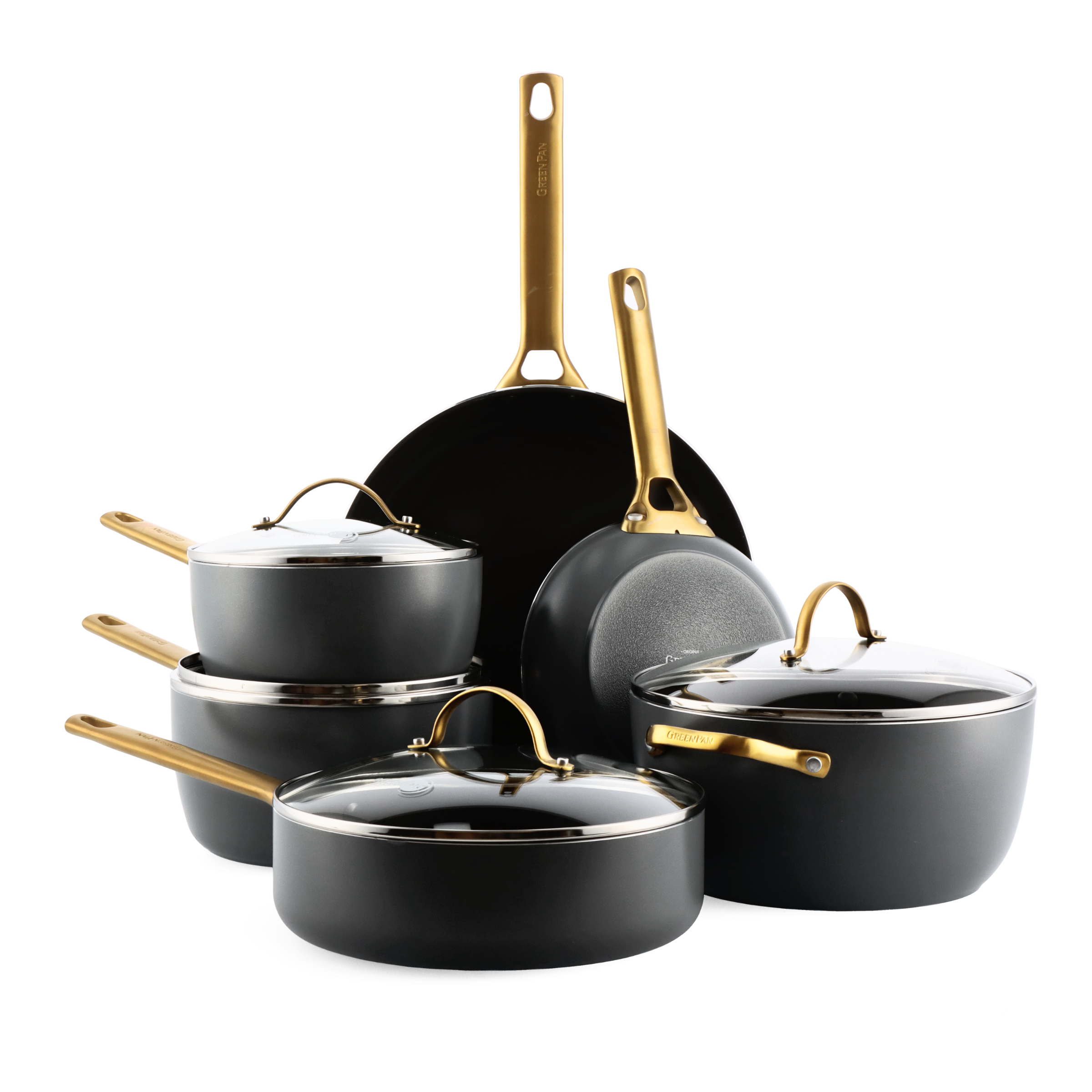 Padova Reserve Black 10-delige pannenset