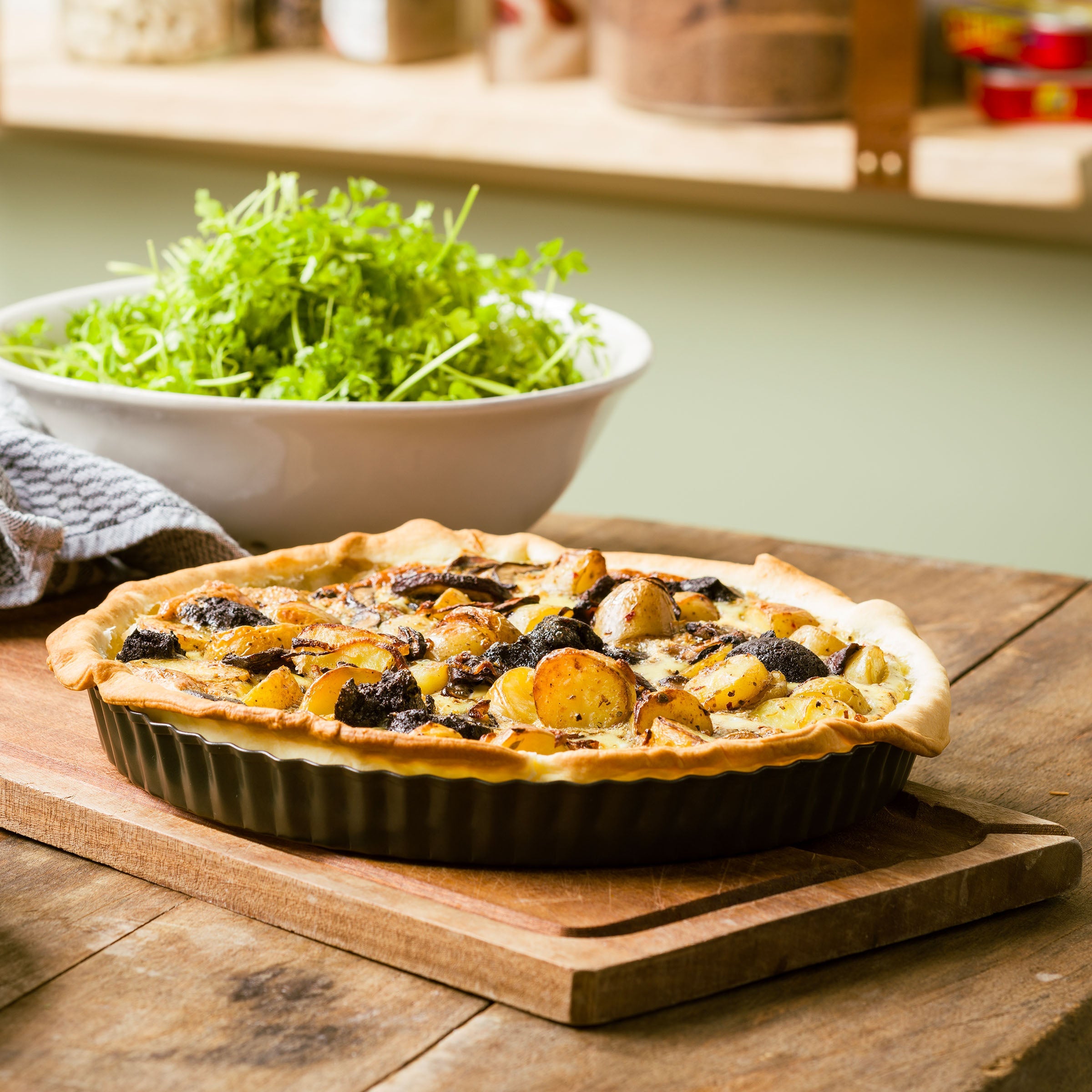 Dagelijkse kost quiche-/taartvorm 26cm