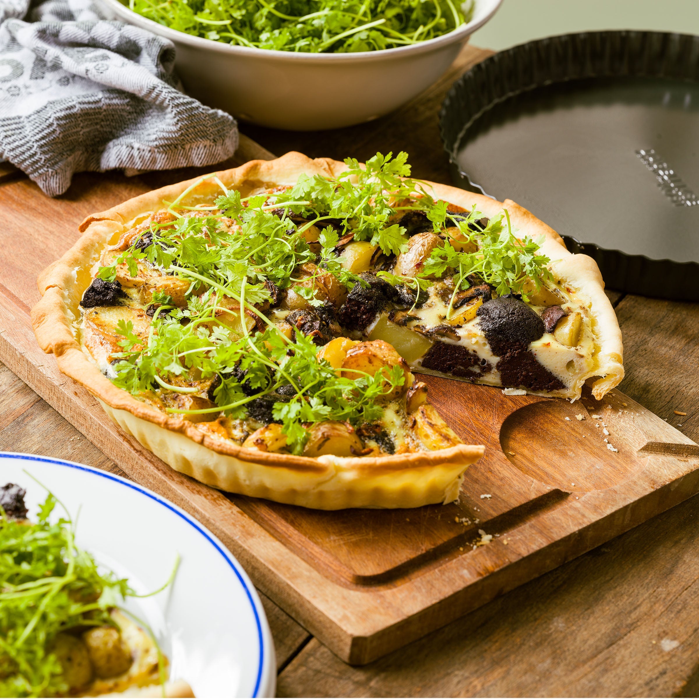 Dagelijkse kost quiche-/taartvorm 26cm