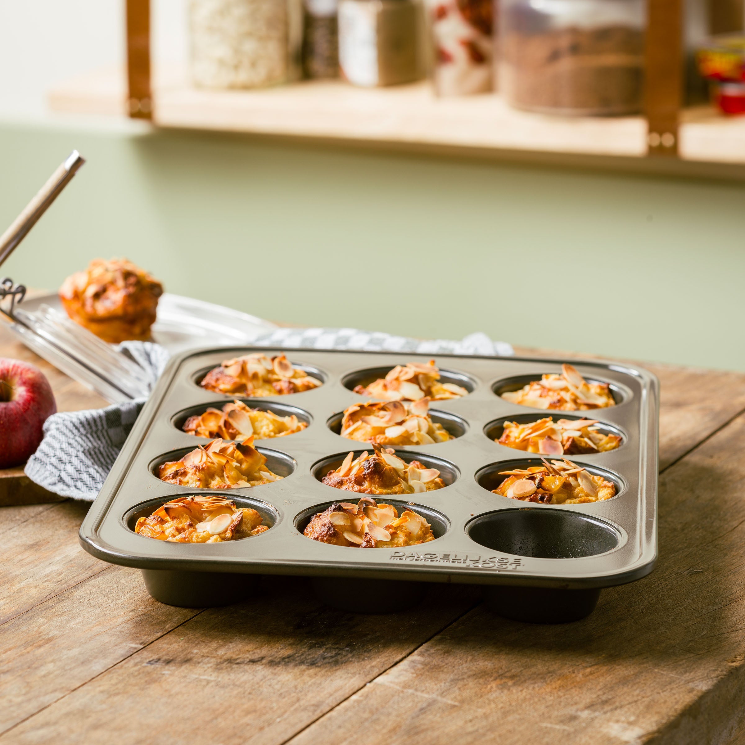 Dagelijkse kost muffinvorm 12st
