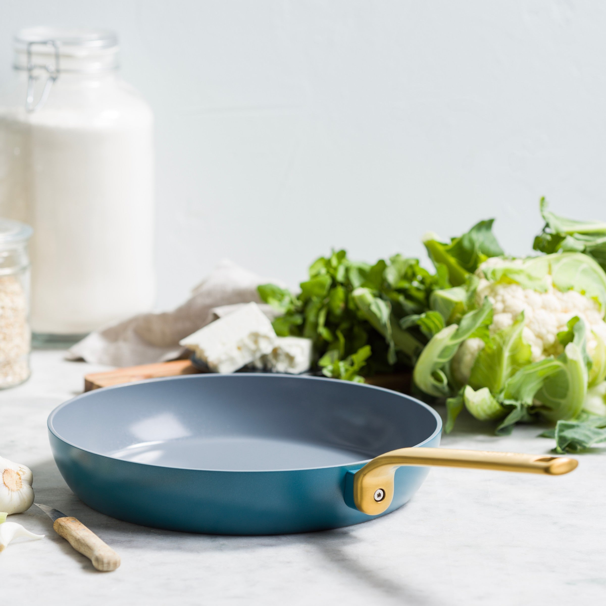 Evolution braadpan 30cm – Blauw
