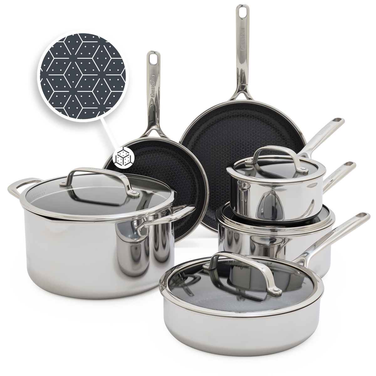 Spectra Hybride 6-delige set Silver