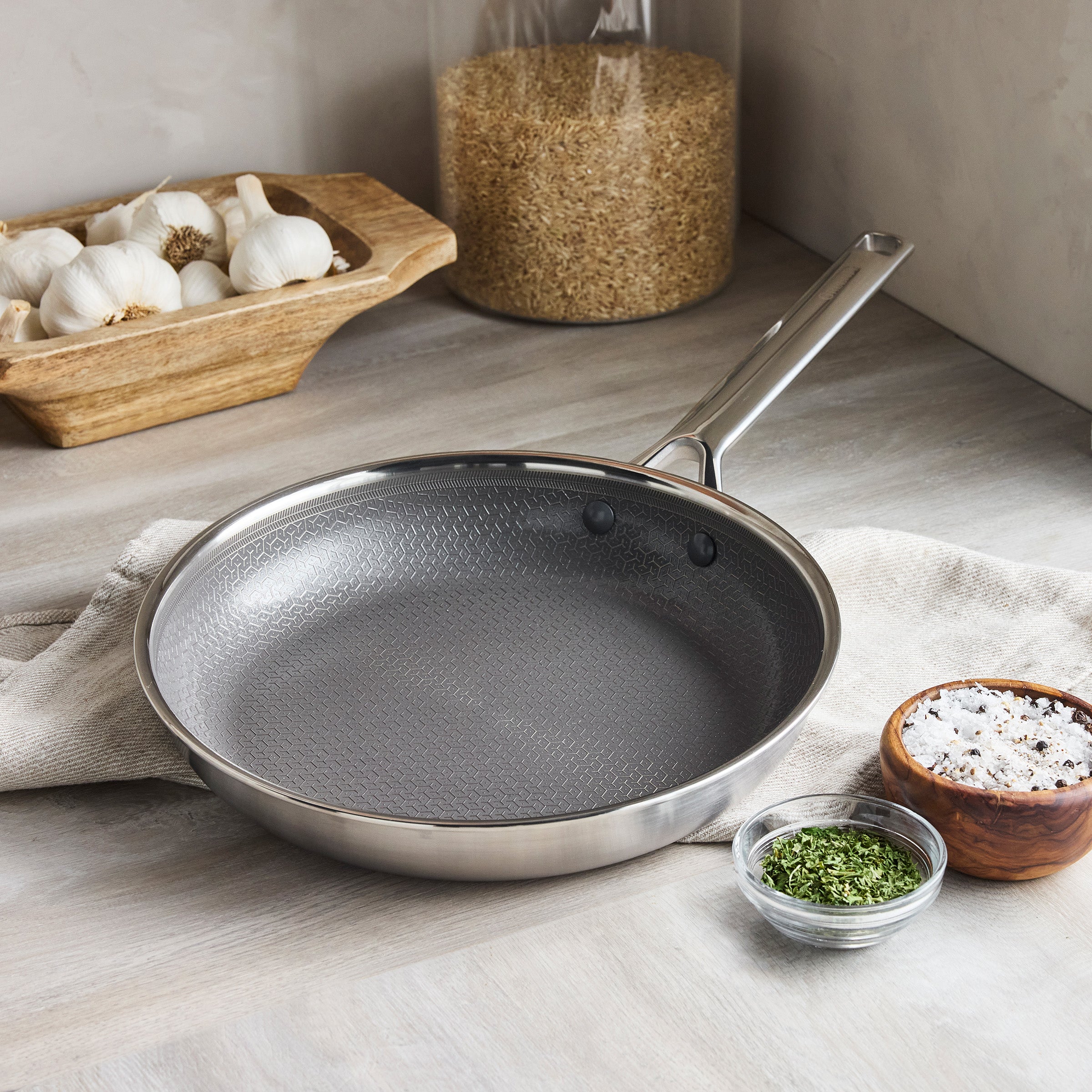 Apex 3-delige stoof- en braadpannenset