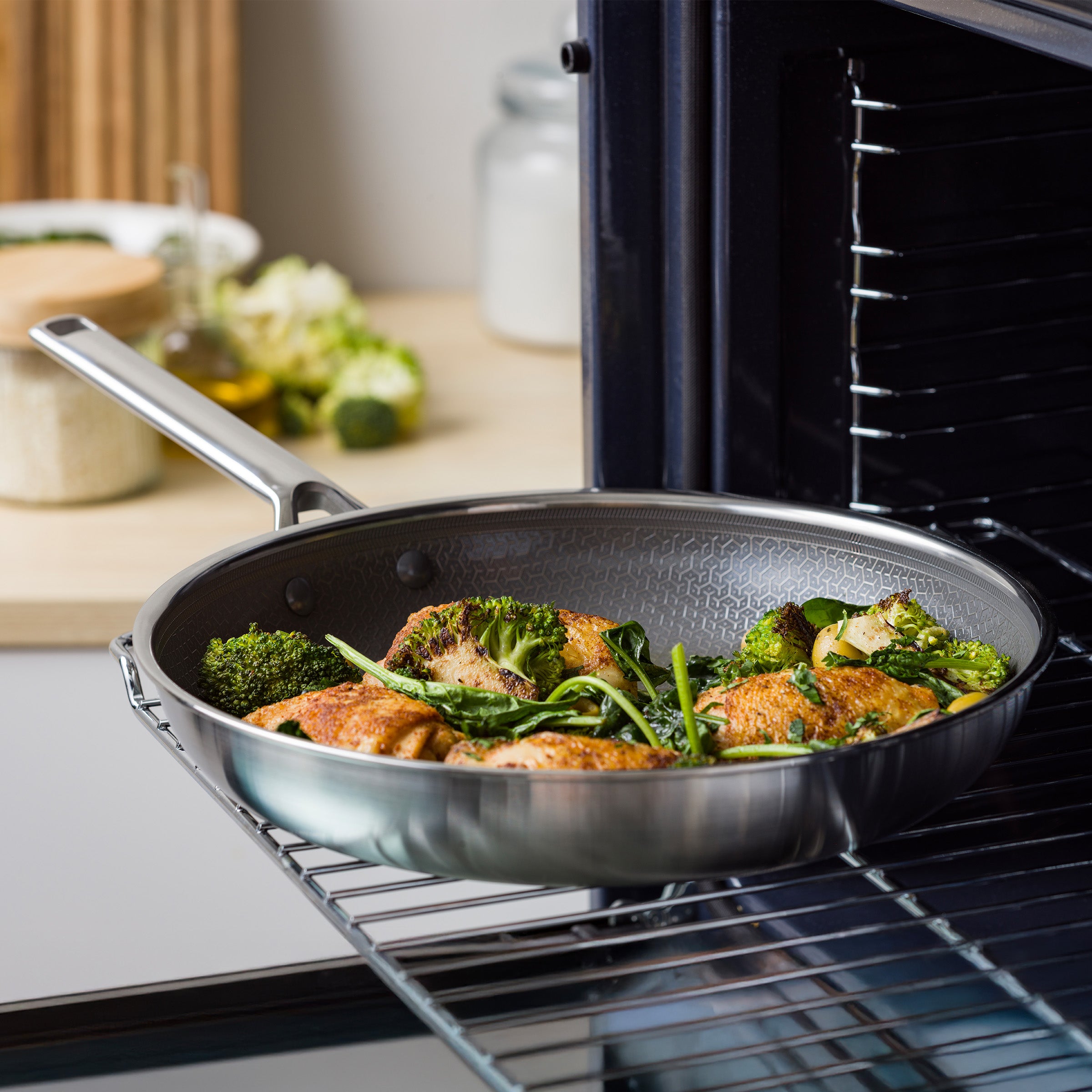 Apex 3-delige stoof- en braadpannenset