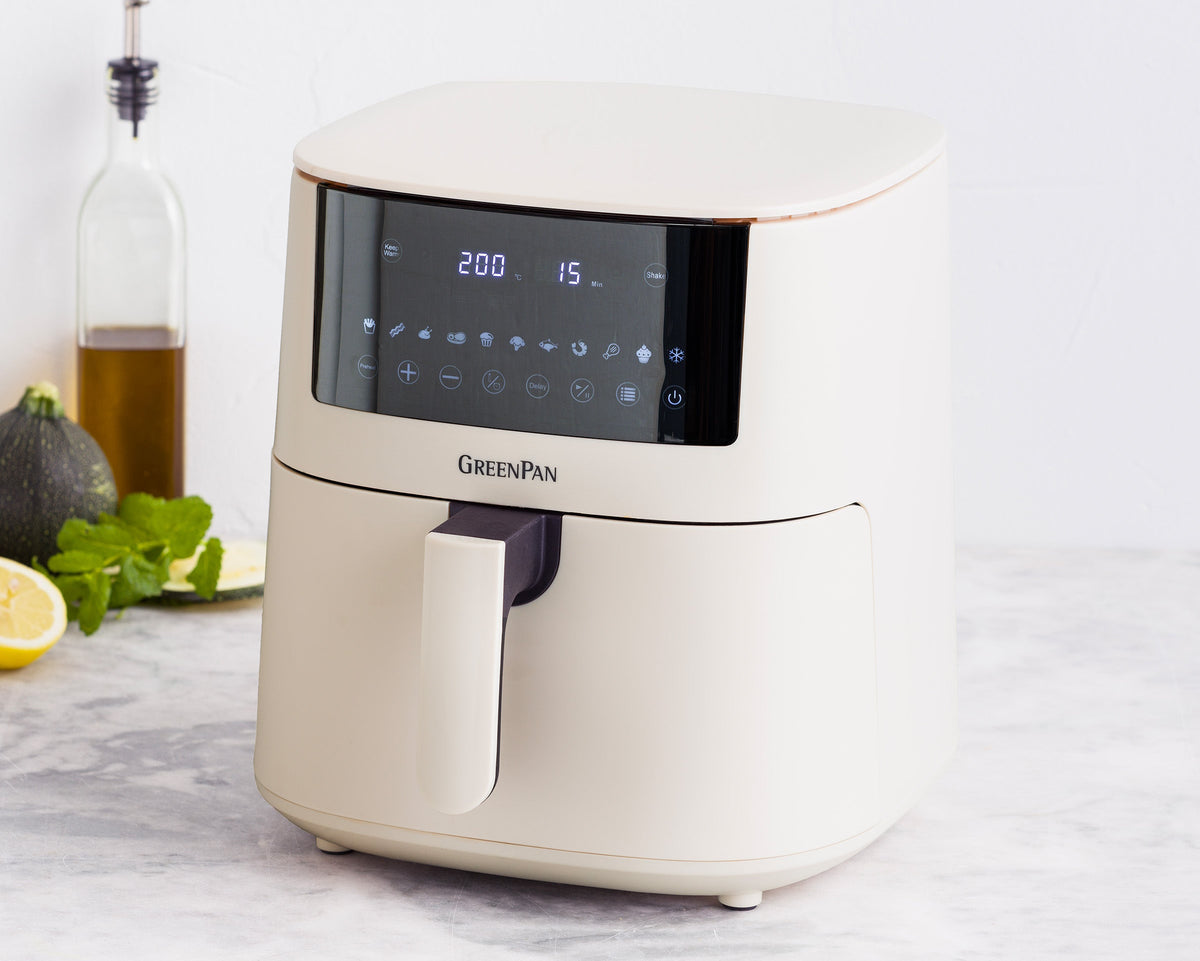 XXL Airfryer Cream & grill set