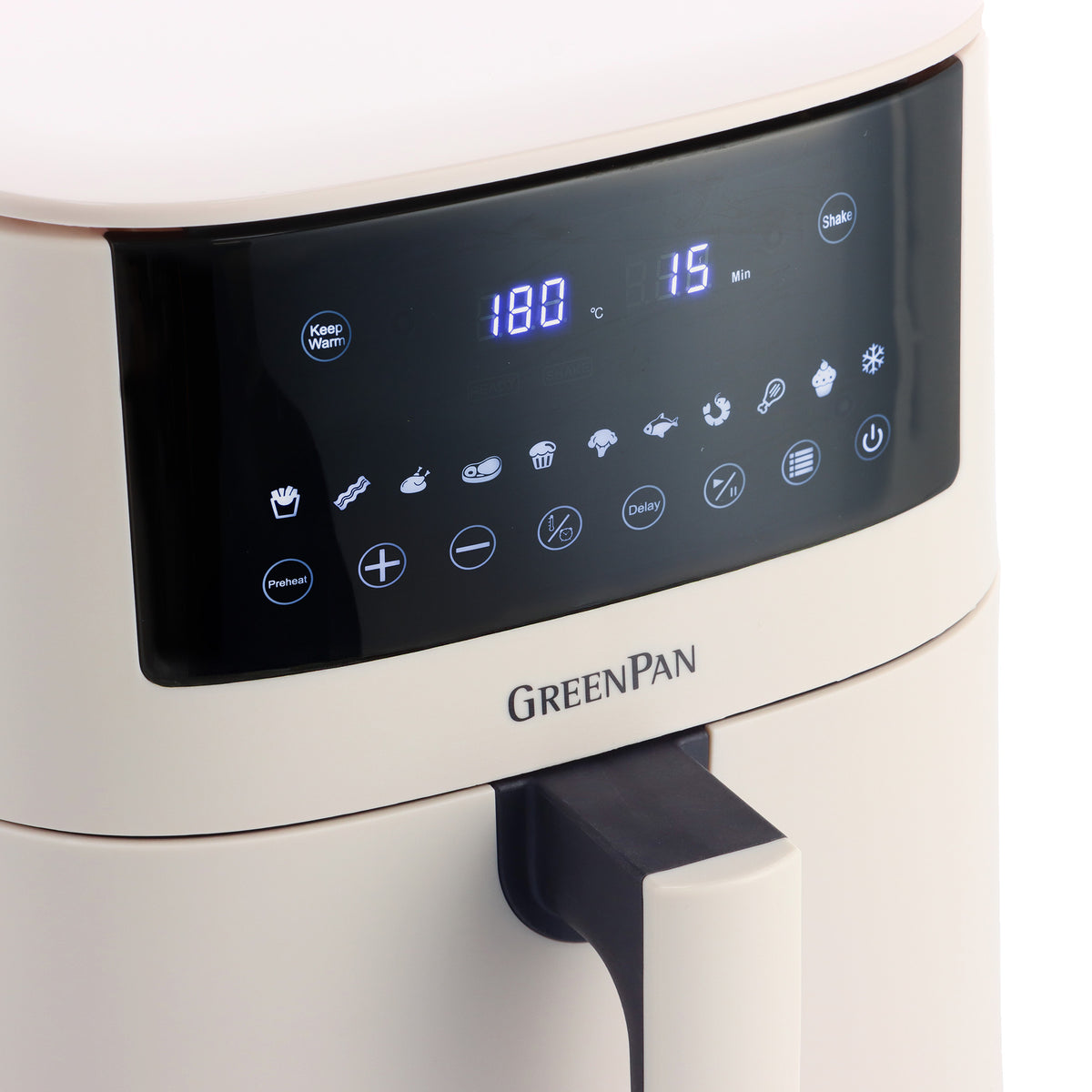 XXL Airfryer Cream & grill set