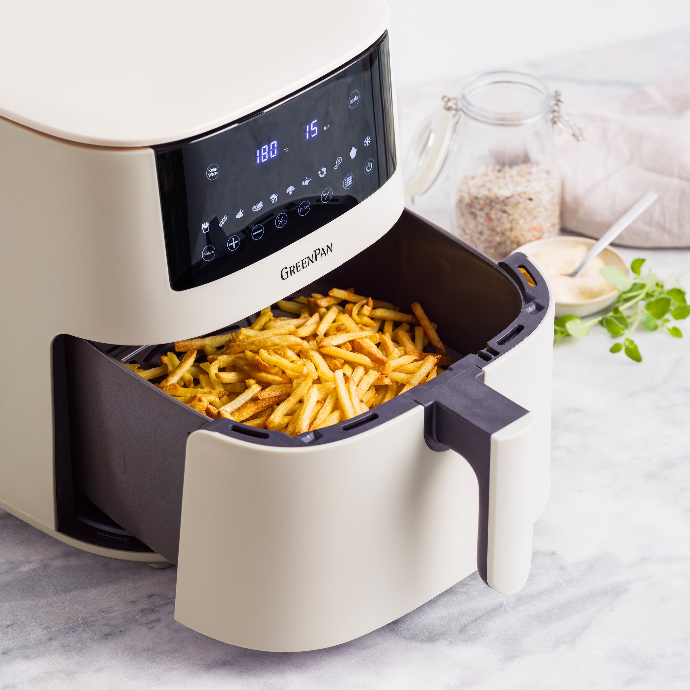 Bistro XXL Air fryer Cream