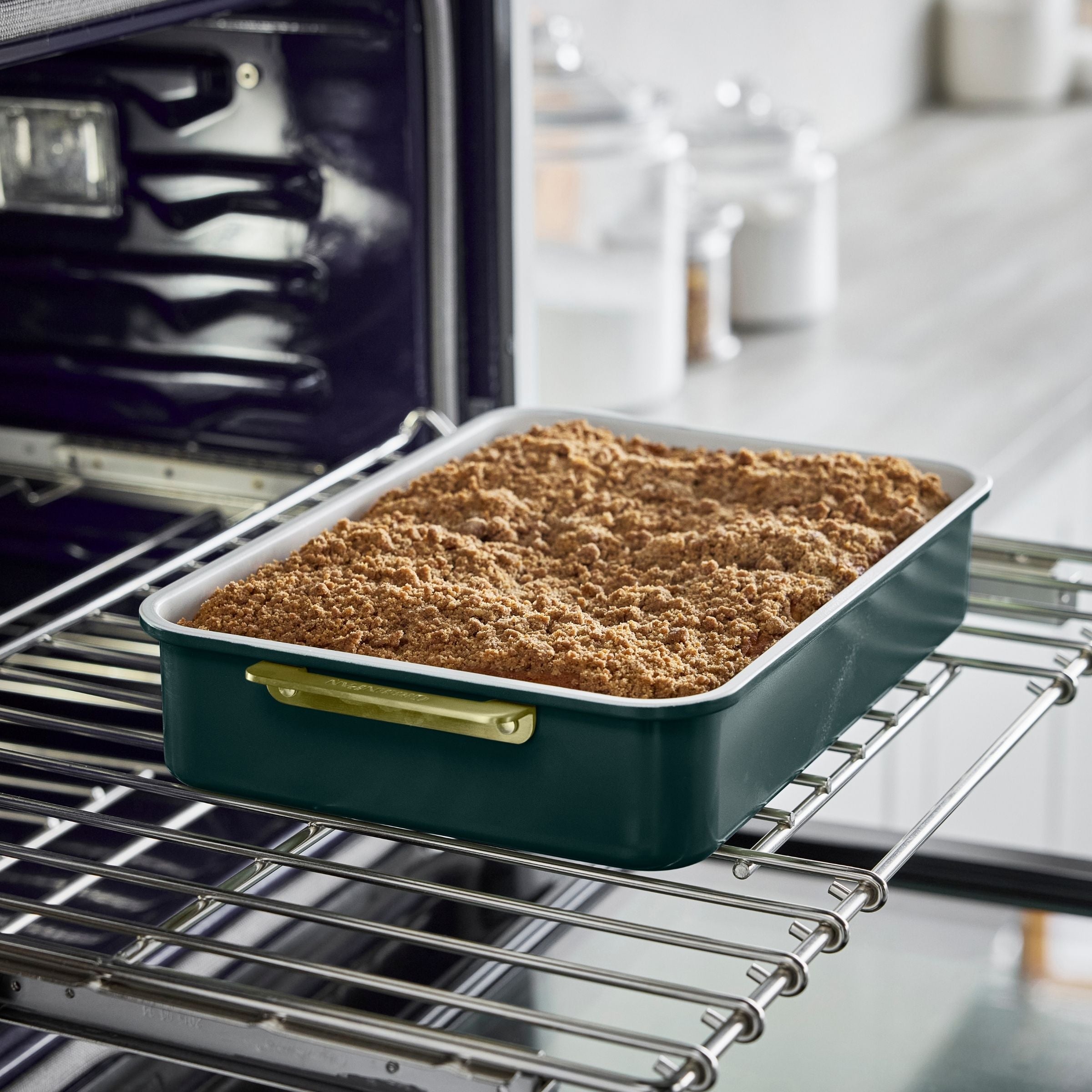 Padova Reserve Bakvormen Pine Green 6-delige set